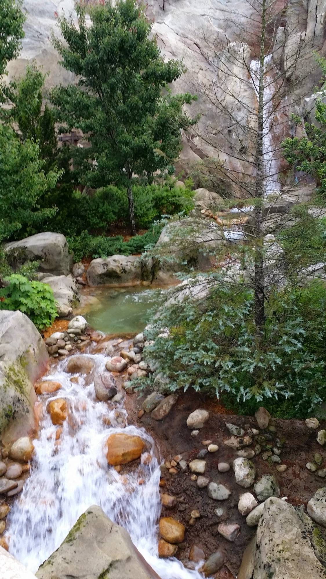 Waterfall Outside Beast's Castle