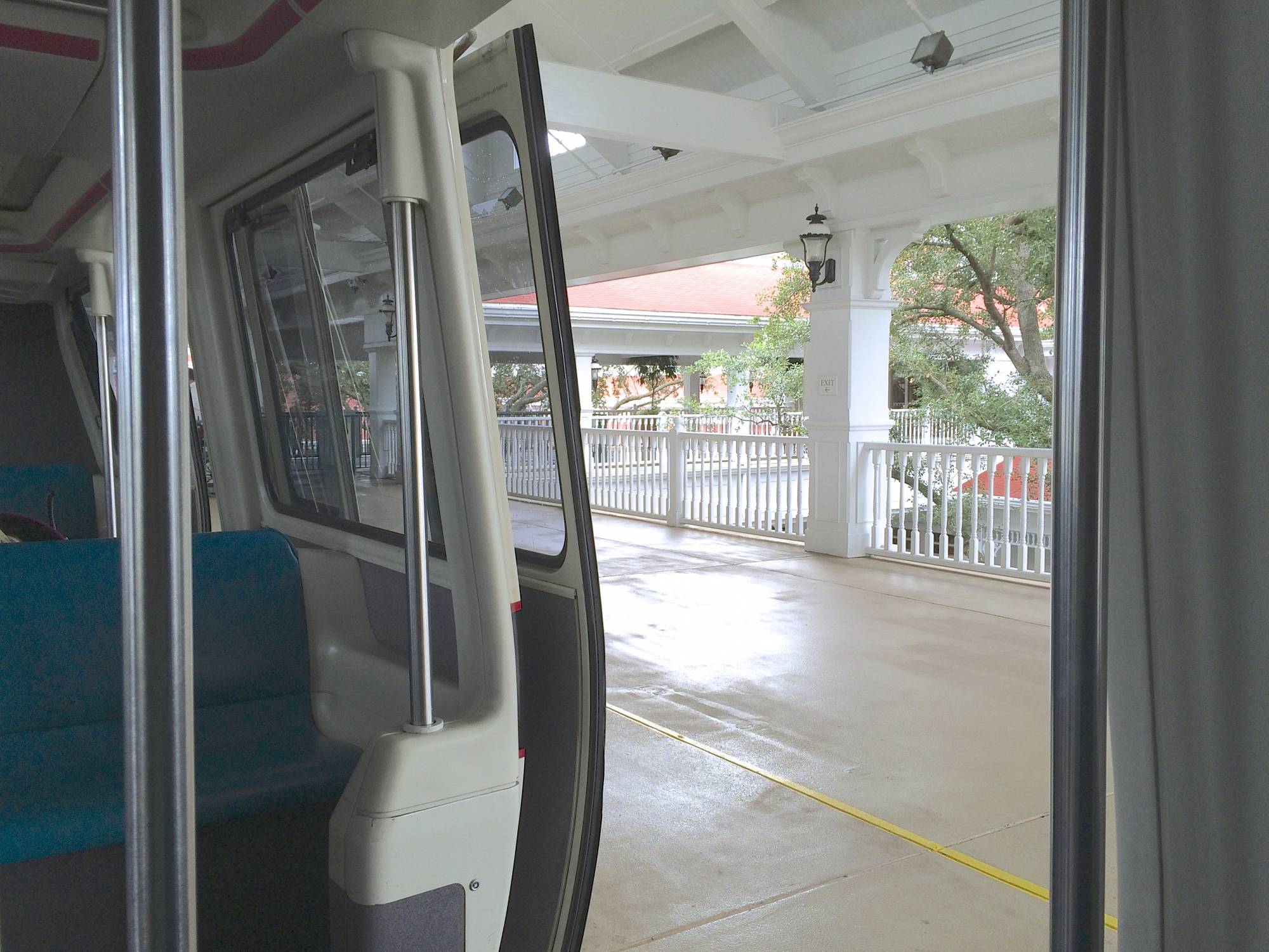 Monorail at The Grand Floridian
