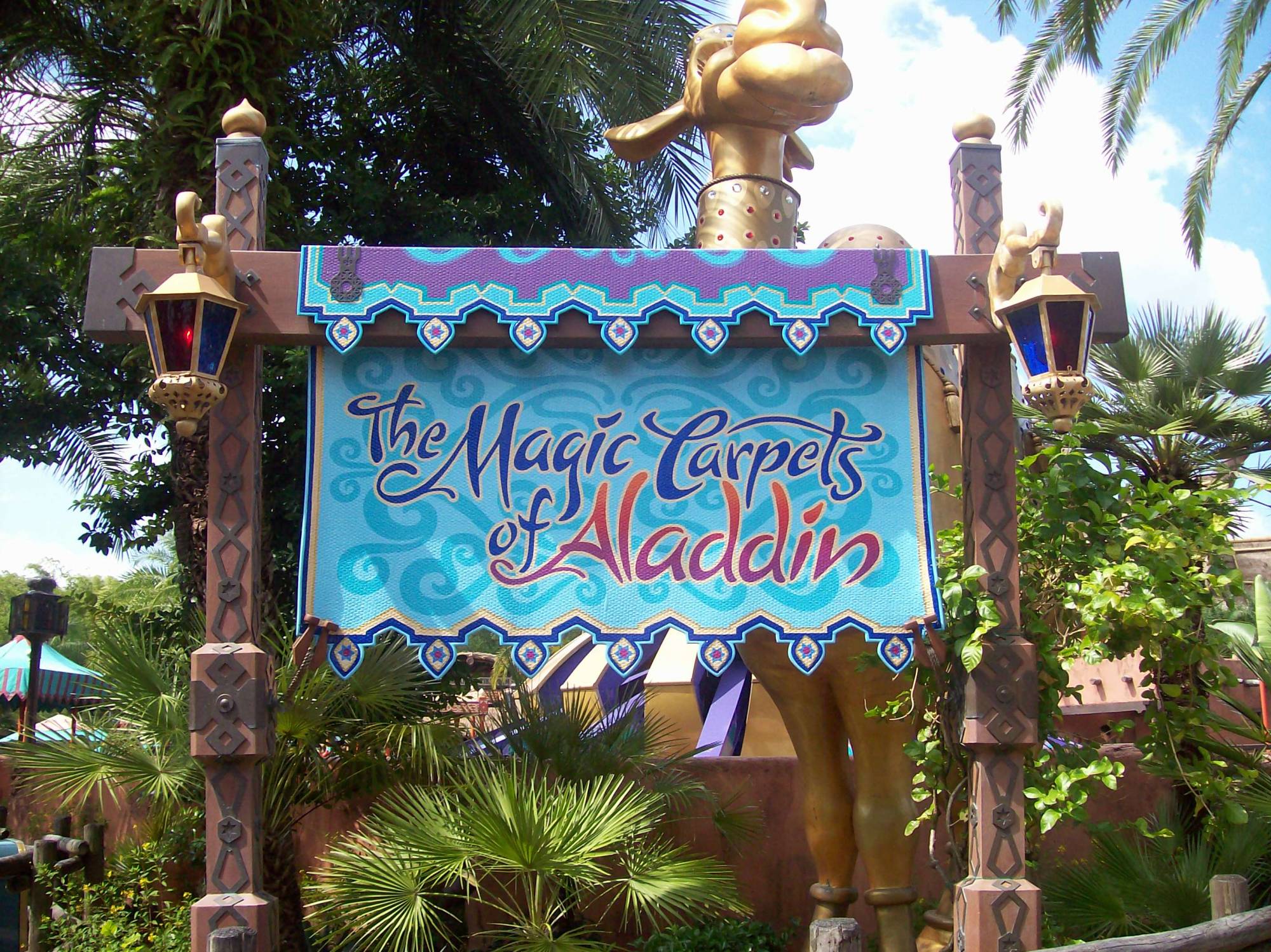 Aladdin's Magic Carpet Ride (Watch out for that camel!)