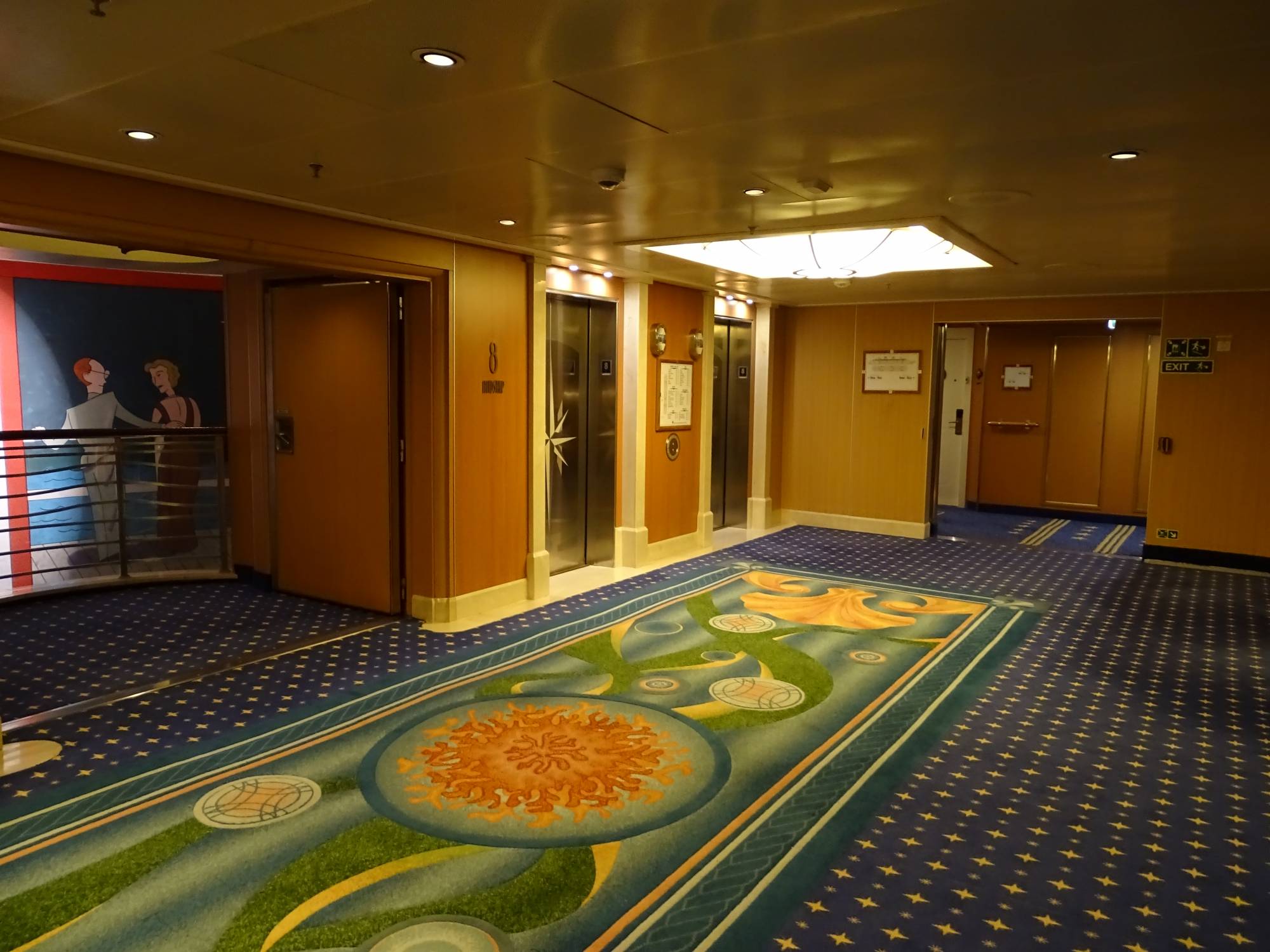 Disney Magic - deck 8 midship