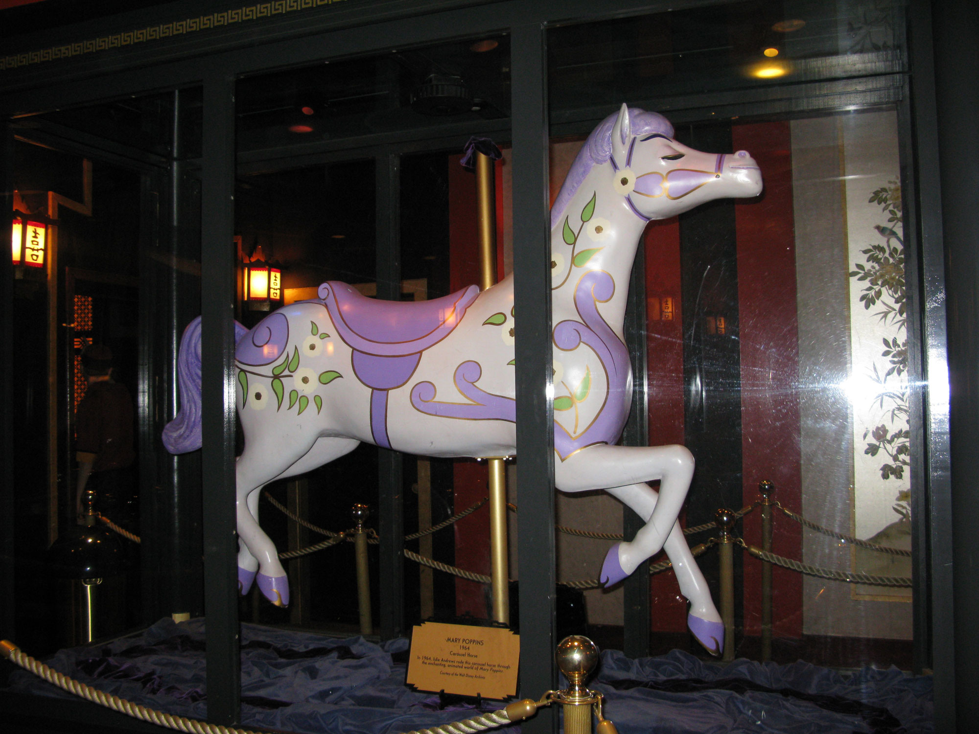 Mary Poppins carousel horse