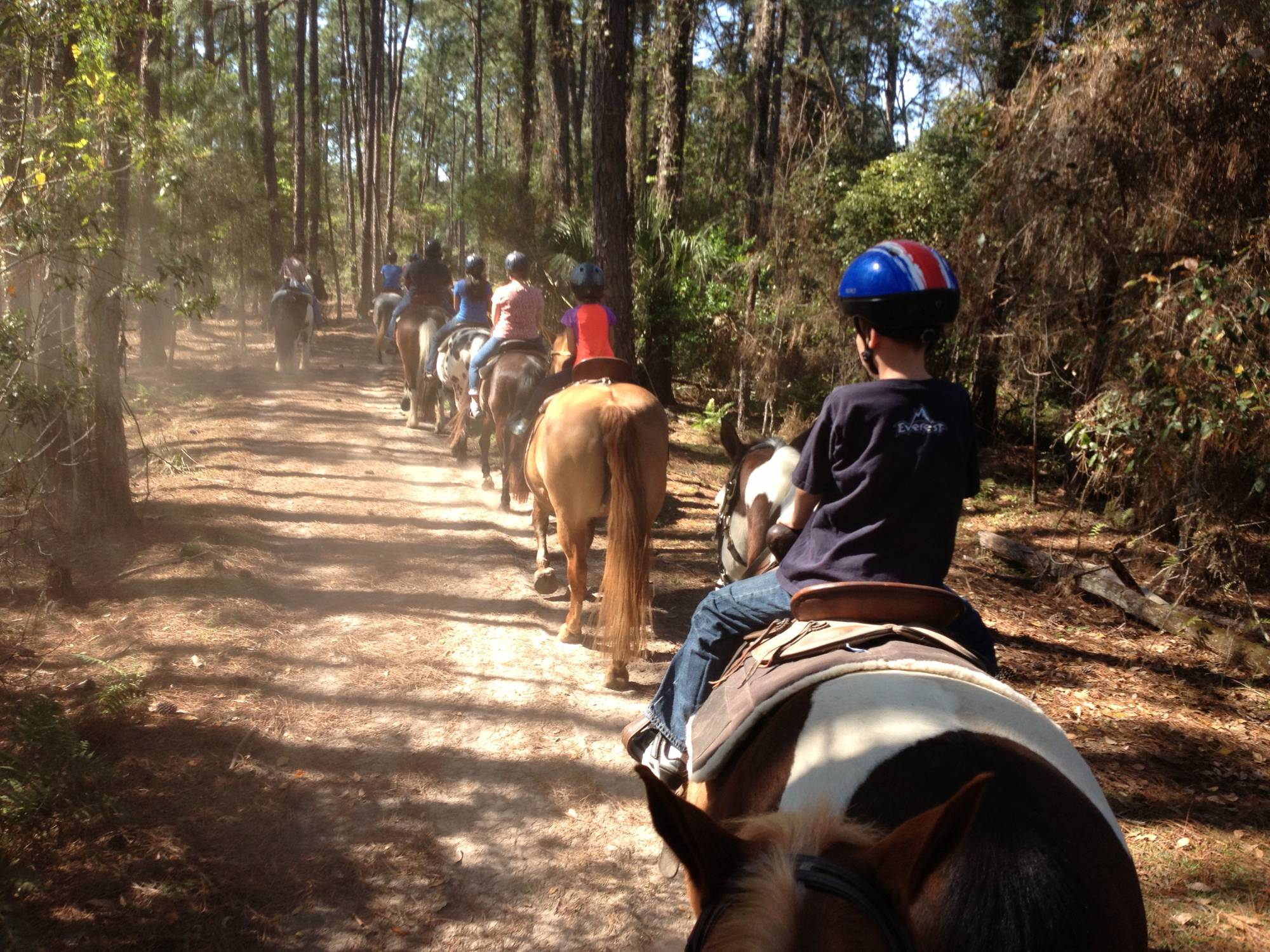 On the Trail at Fort Wilderness