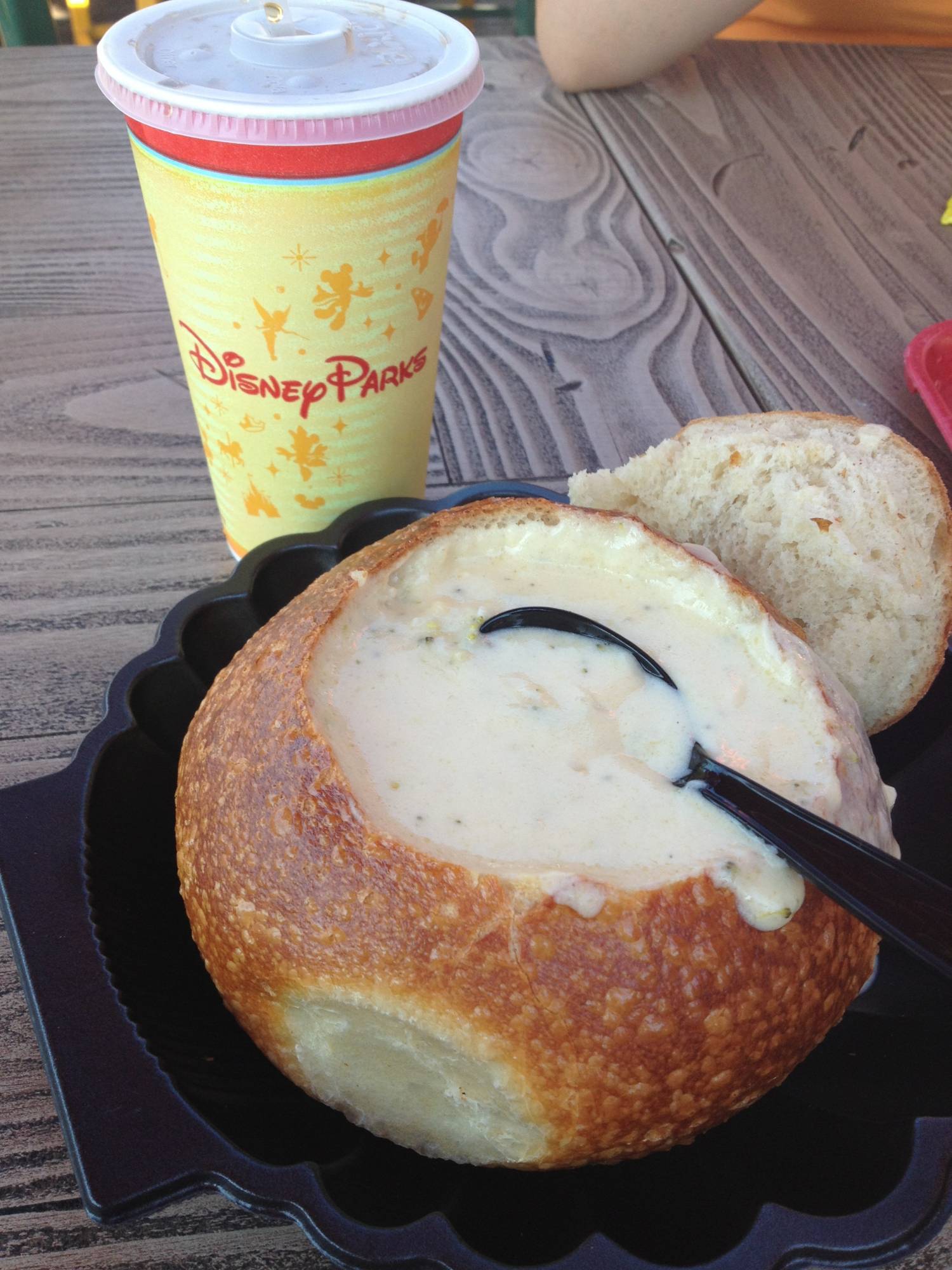 Boudin Bread Bowl at Pacific Wharf Cafe