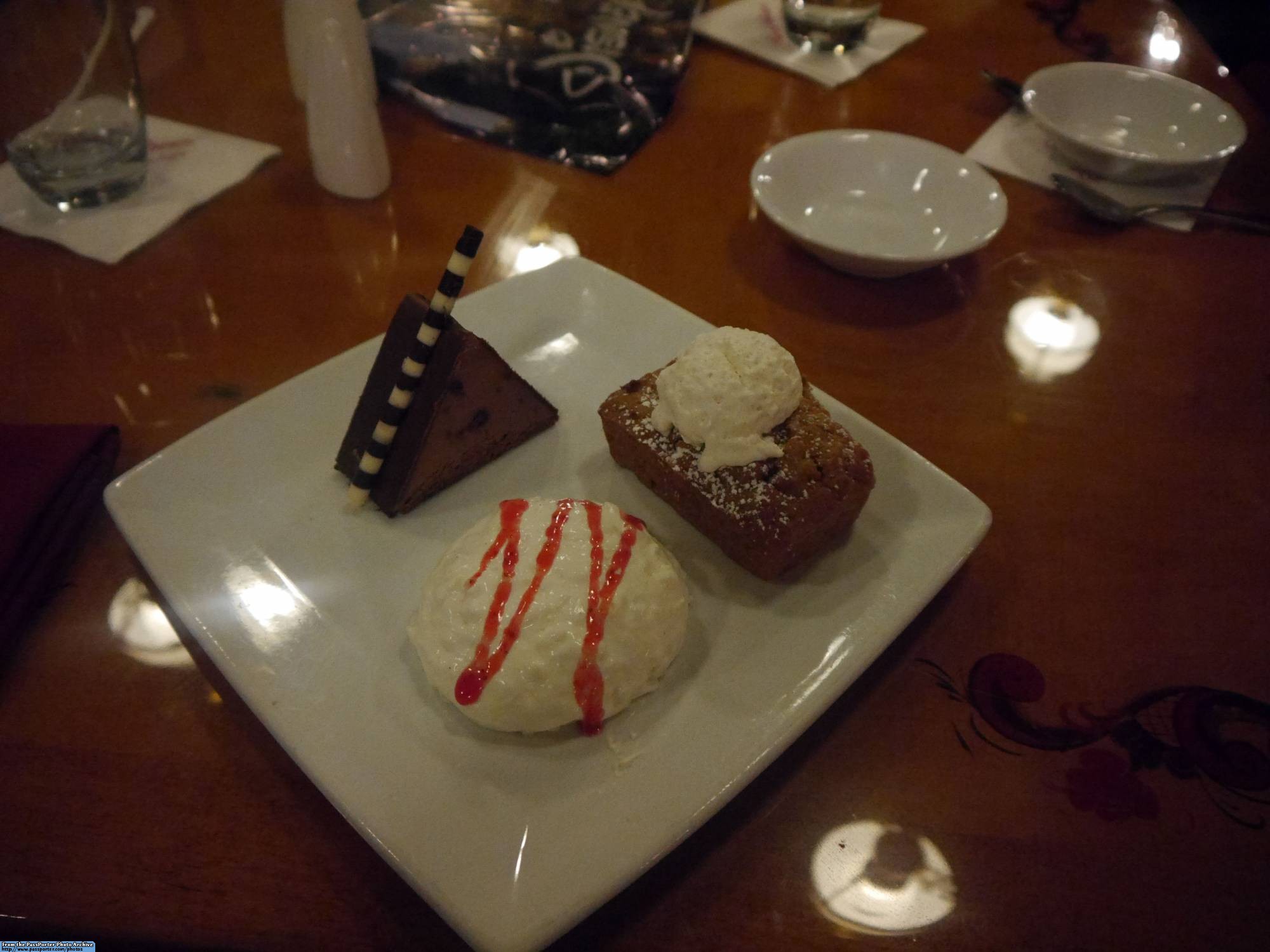 Desserts at Akershus