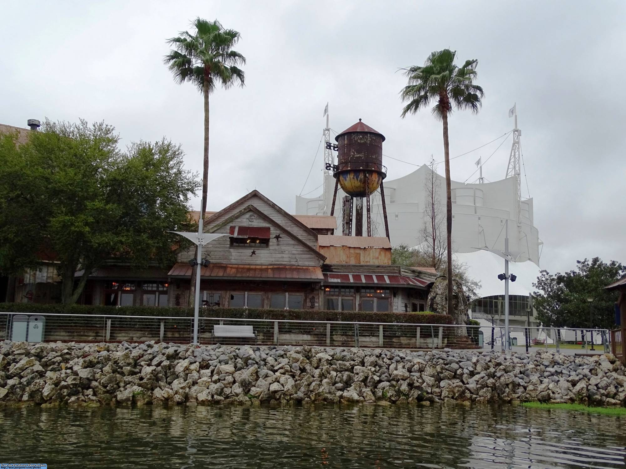Disney Springs - view from boat service