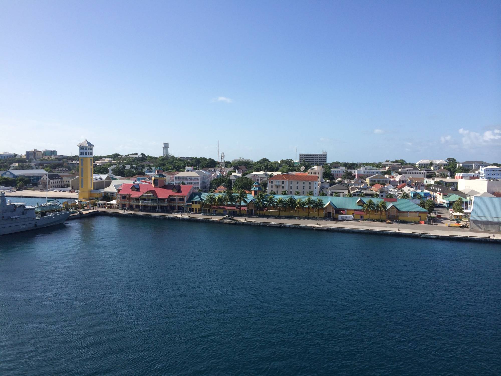 Nassau, Bahamas - view from the Disney Dream