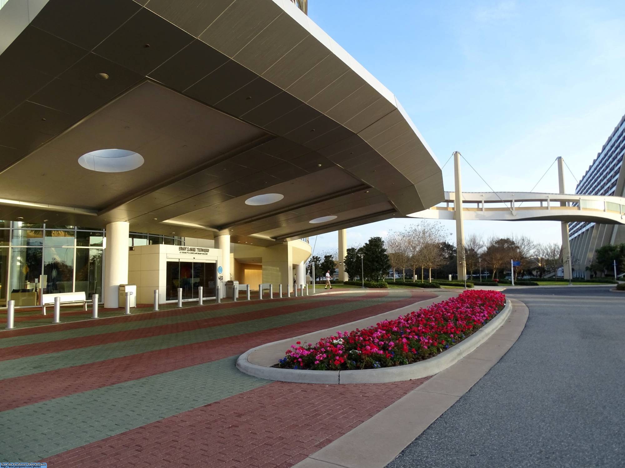 Bay Lake Tower - entrance