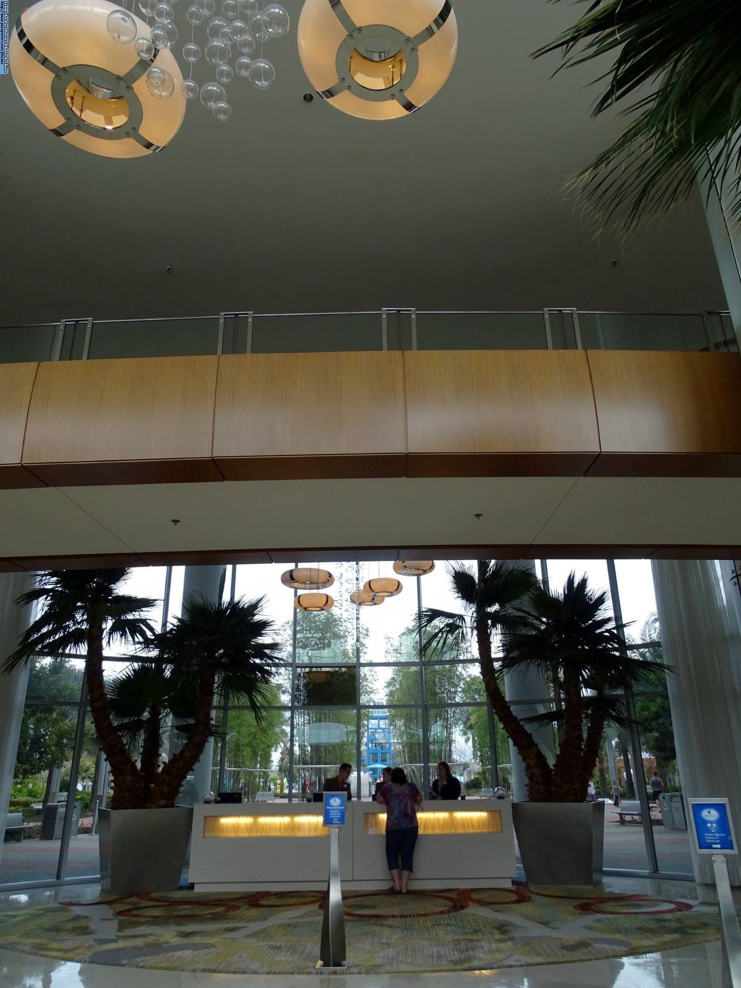 Bay Lake Tower - lobby