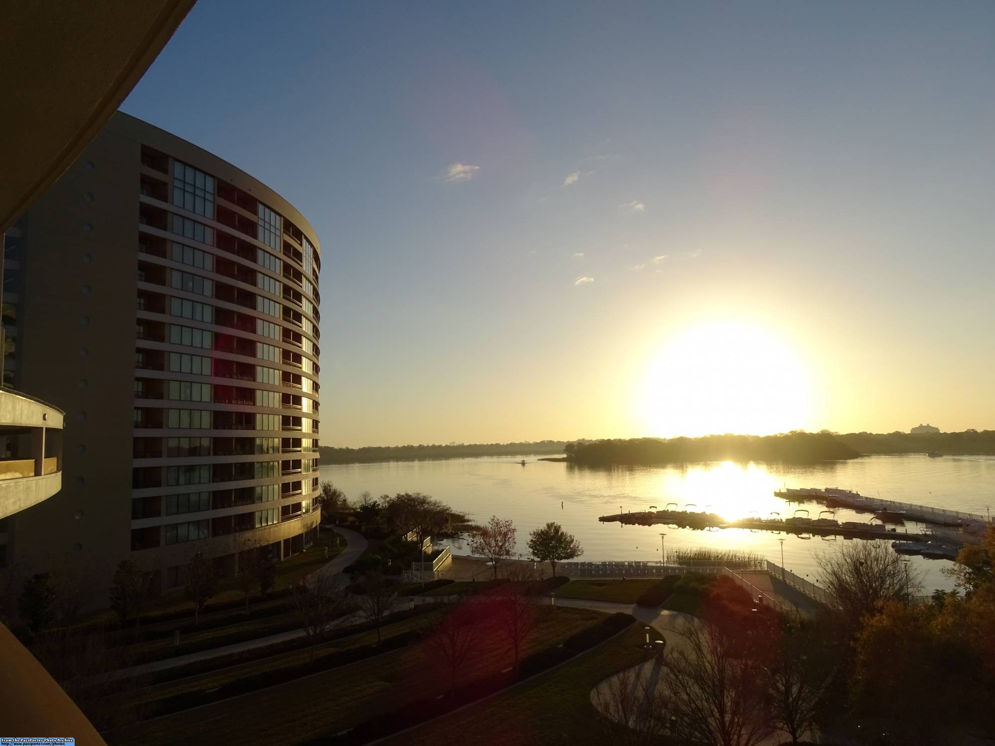 Bay Lake Tower - overlooking Bay Lake