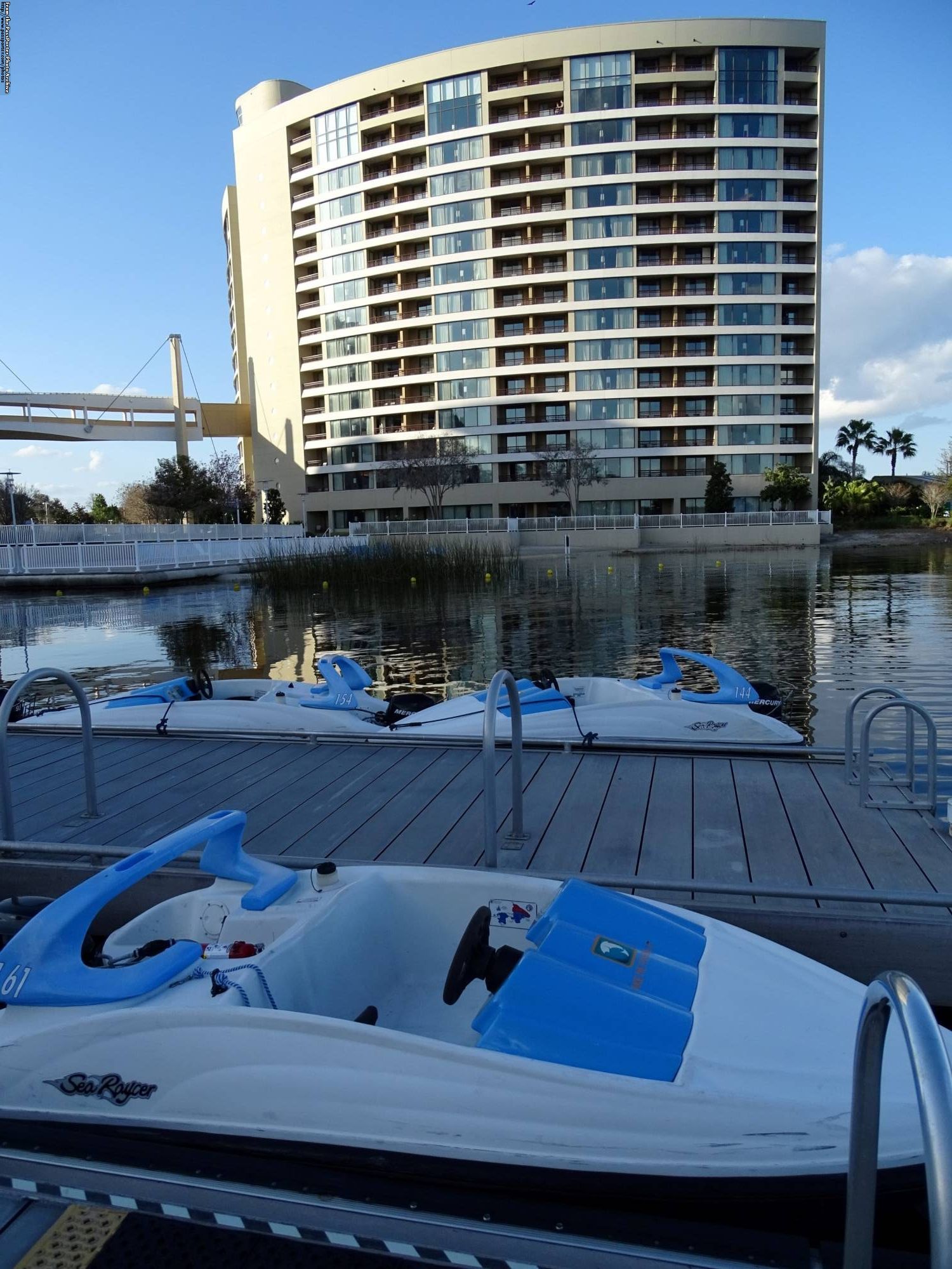 Bay Lake Tower - marina