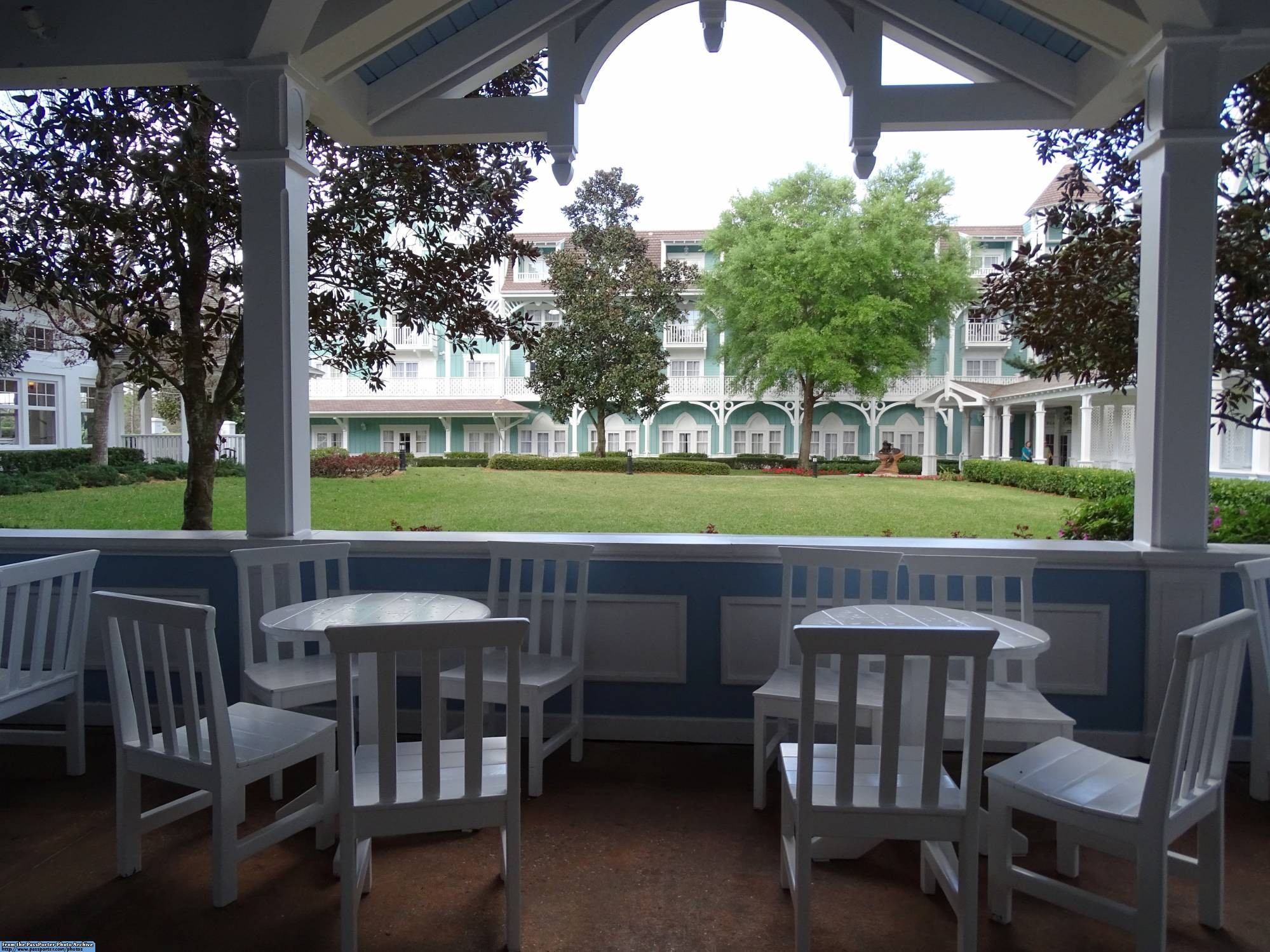 Beach Club - view to the Villas