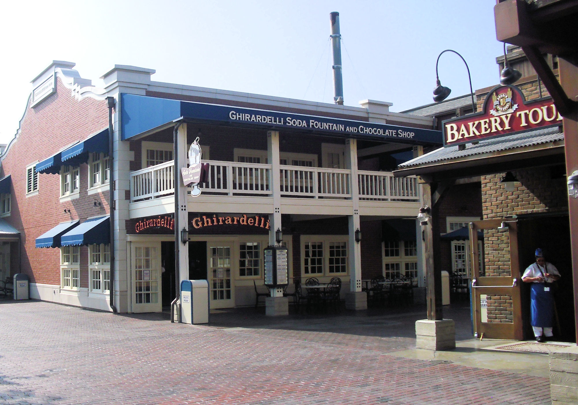 California Adventure--Pacific Wharf--Ghirardelli &amp; Bakery Tour