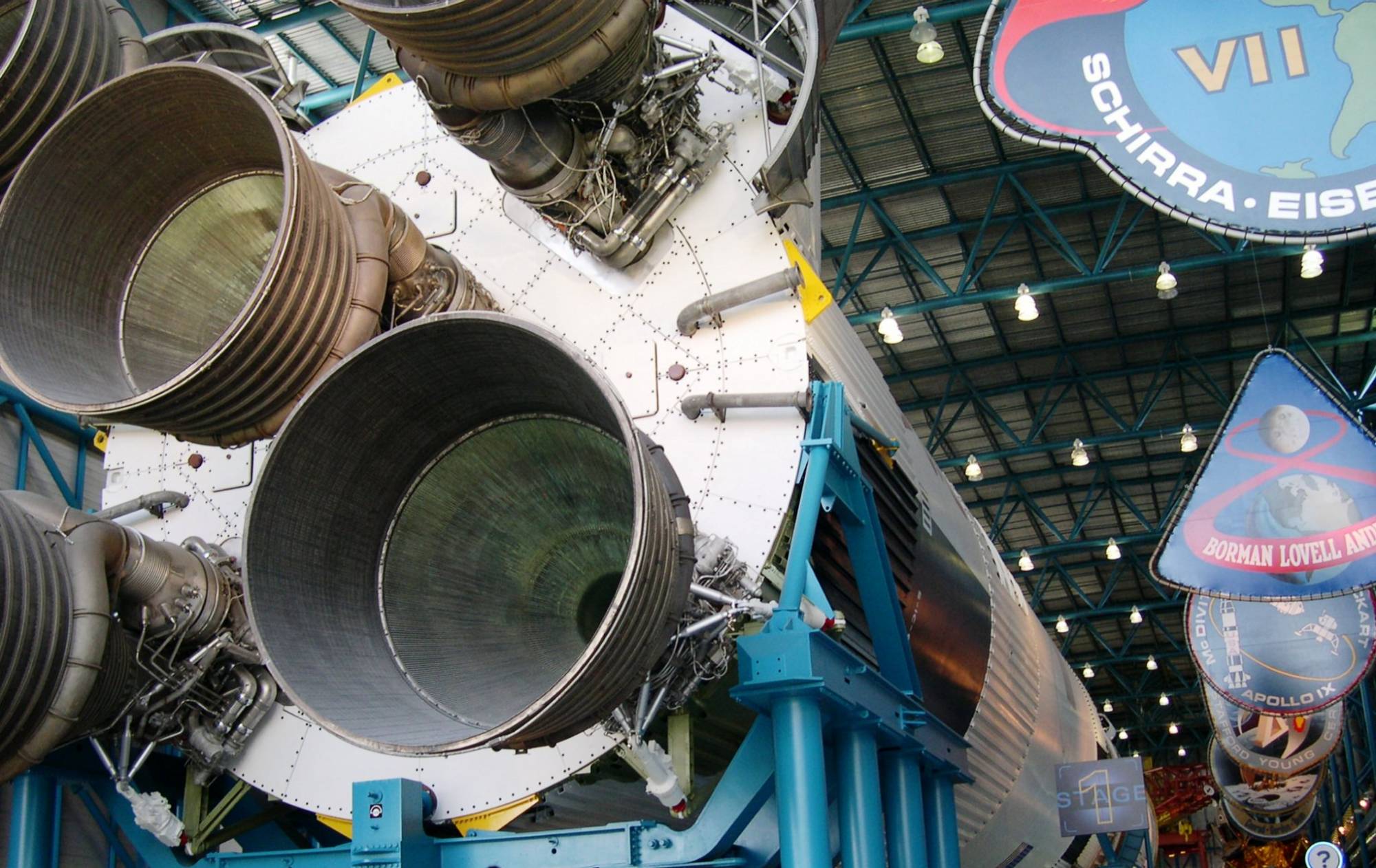 KSC - Saturn V  Rocket Engines