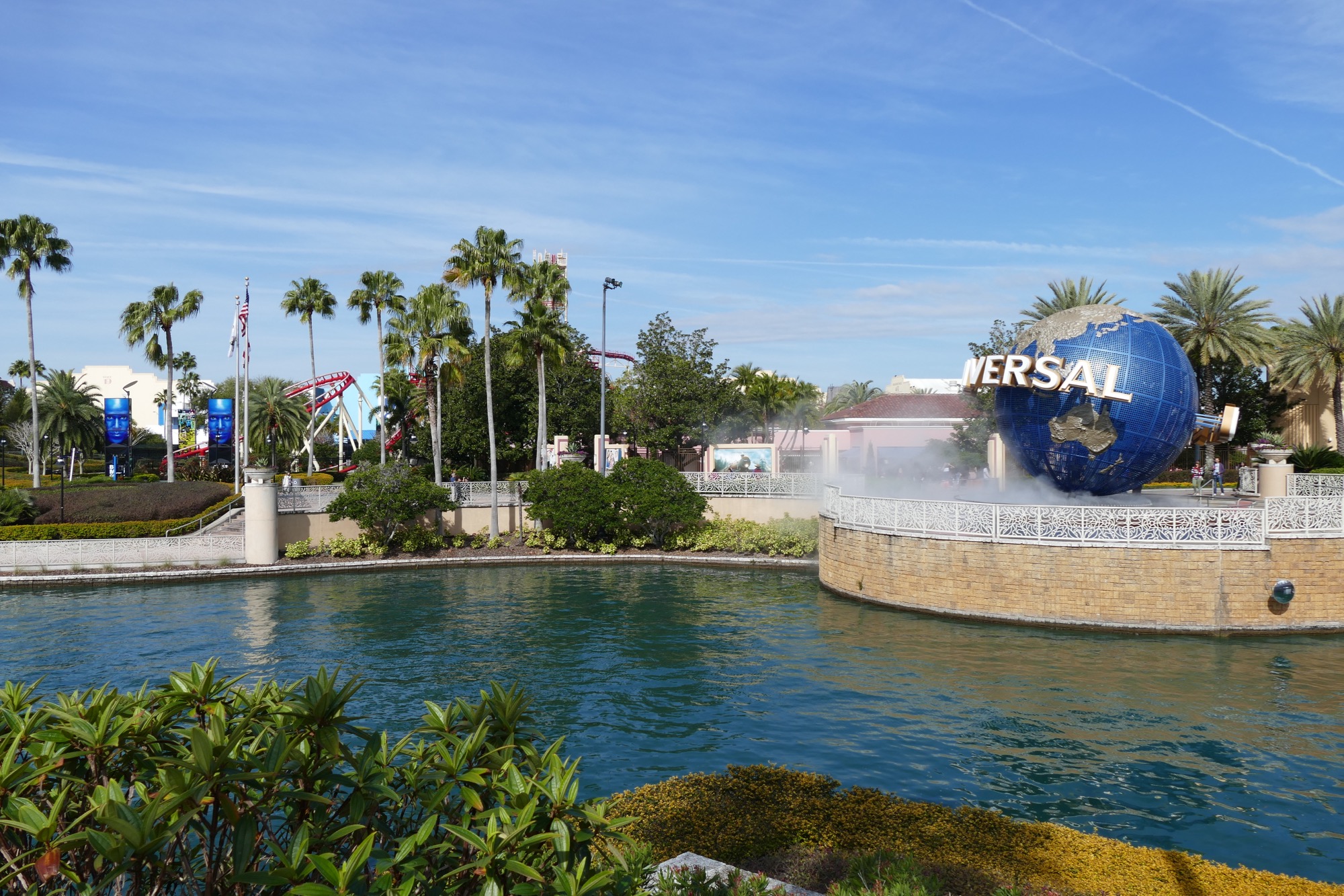 Entrance Lagoon at Universal Studios Florida