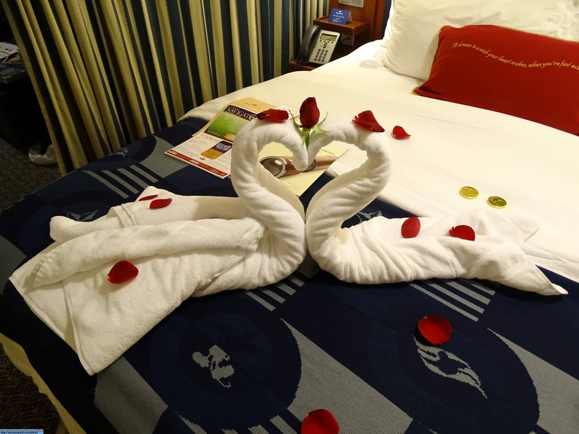 Disney Dream - towel animals