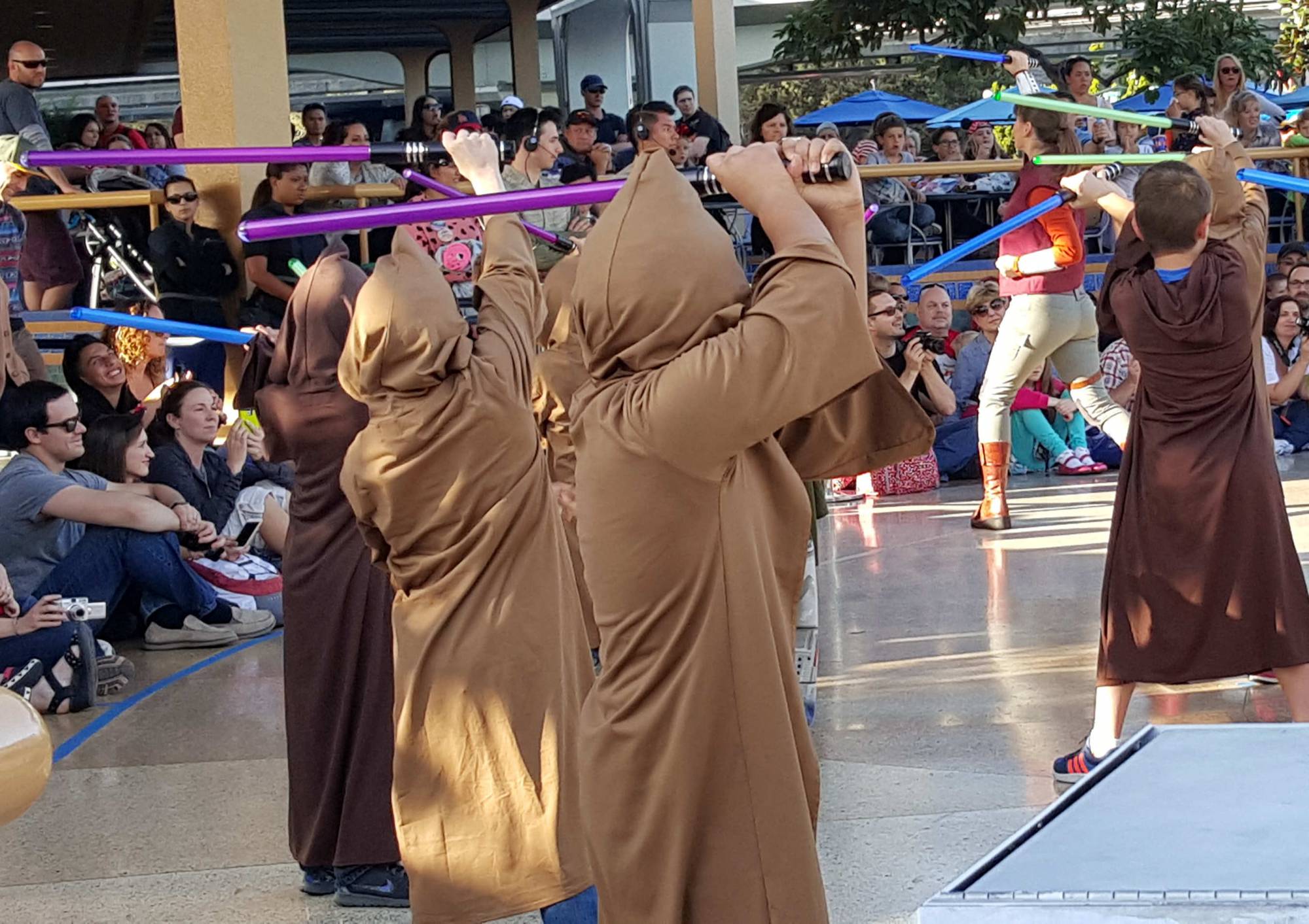 Disneyland--Tomorrowland--Jedi Training Trials of the Temple