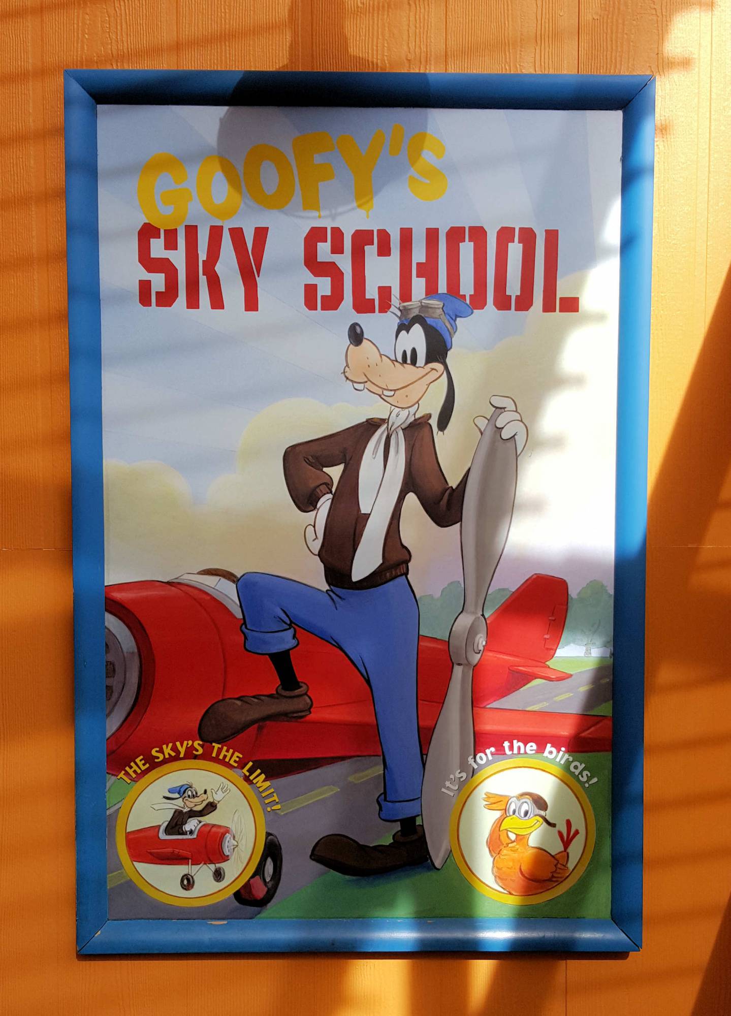 California Adventure Grizzly Peak Goofys Sky School