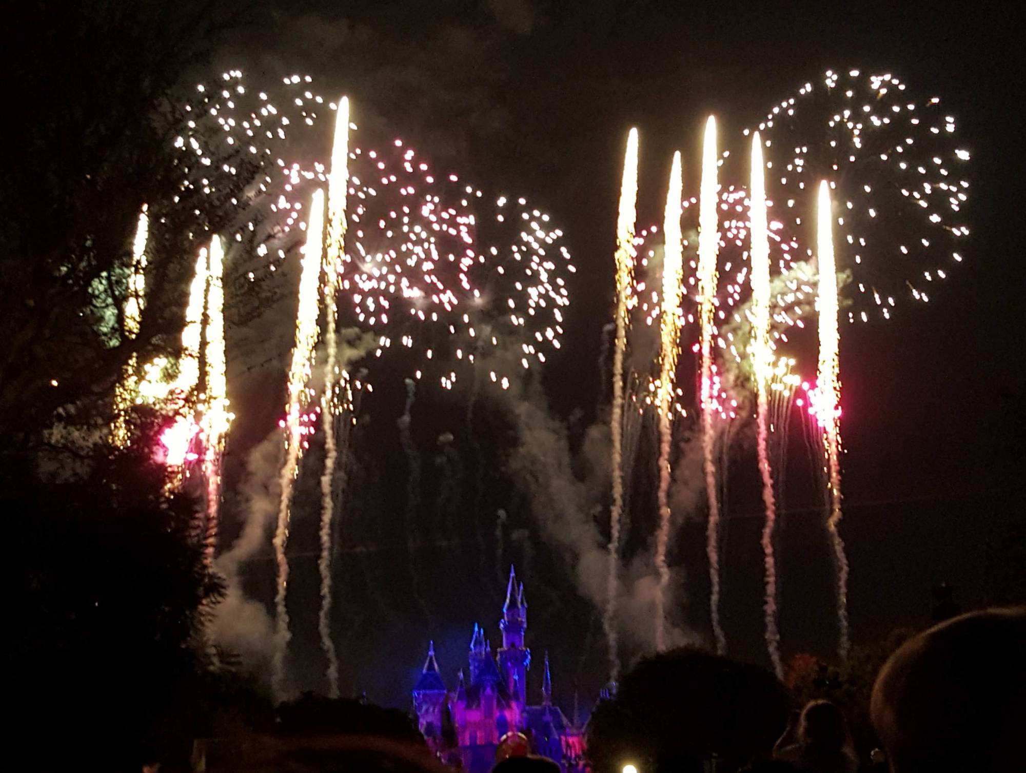 Disneyland Main Street Disneyland Forever Fireworks Spectacular