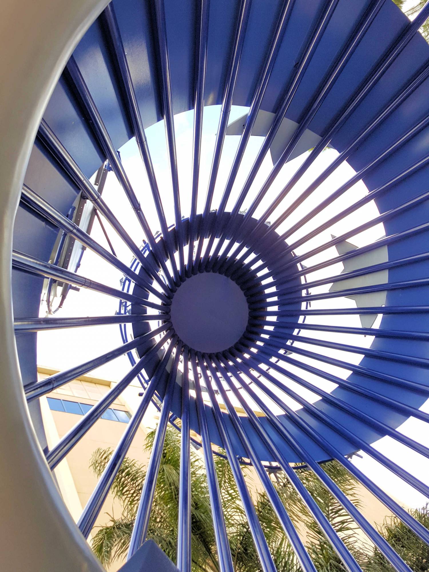 Disneyland Hotel magic hat spiral