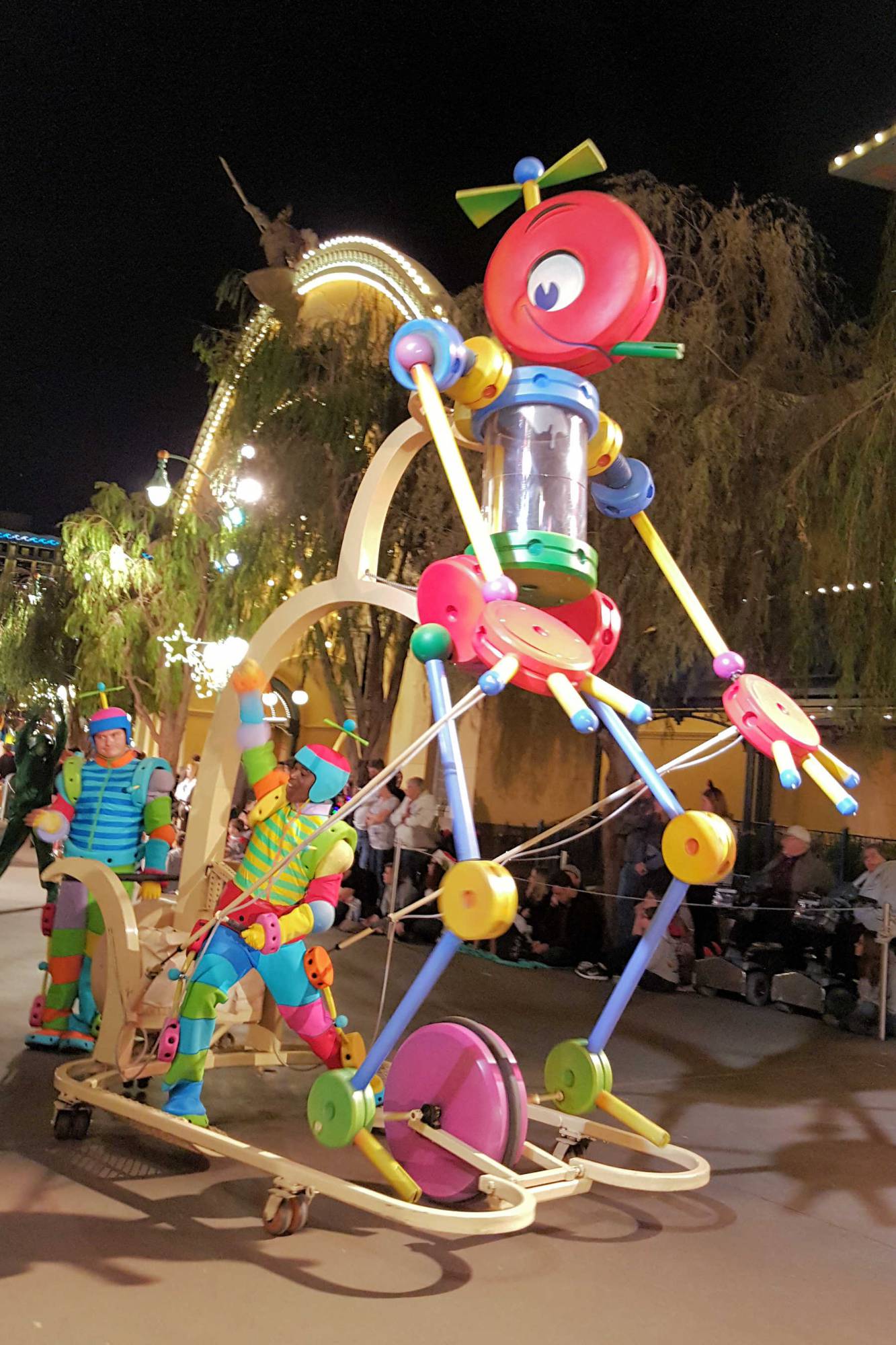California Adventure Pixar Play Parade Tinker toy