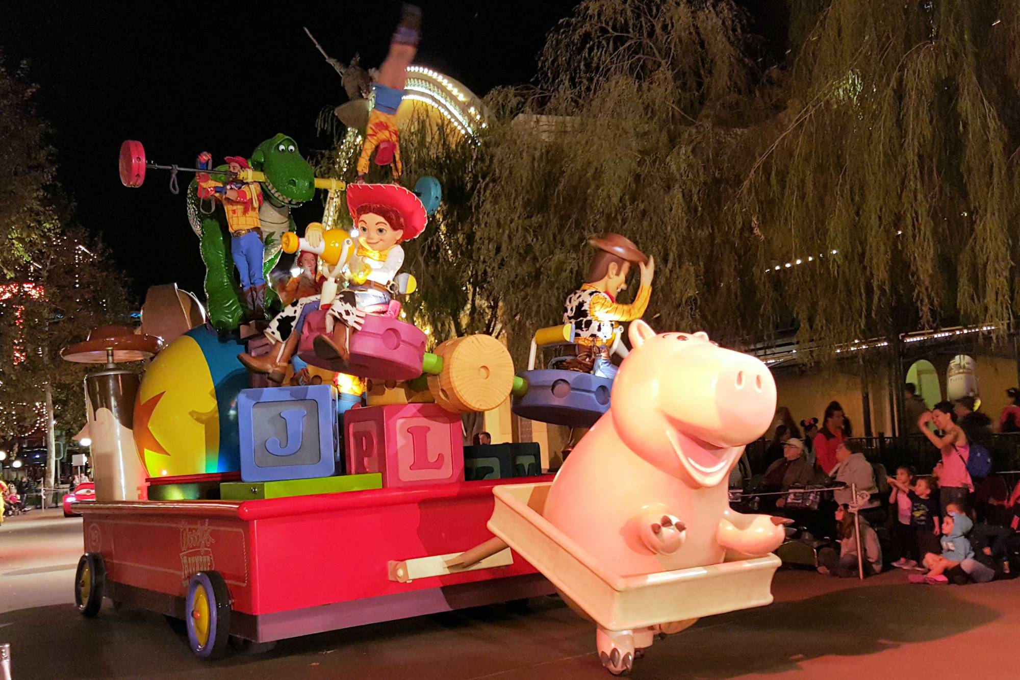California Adventure Pixar Play Parade Toy Story float