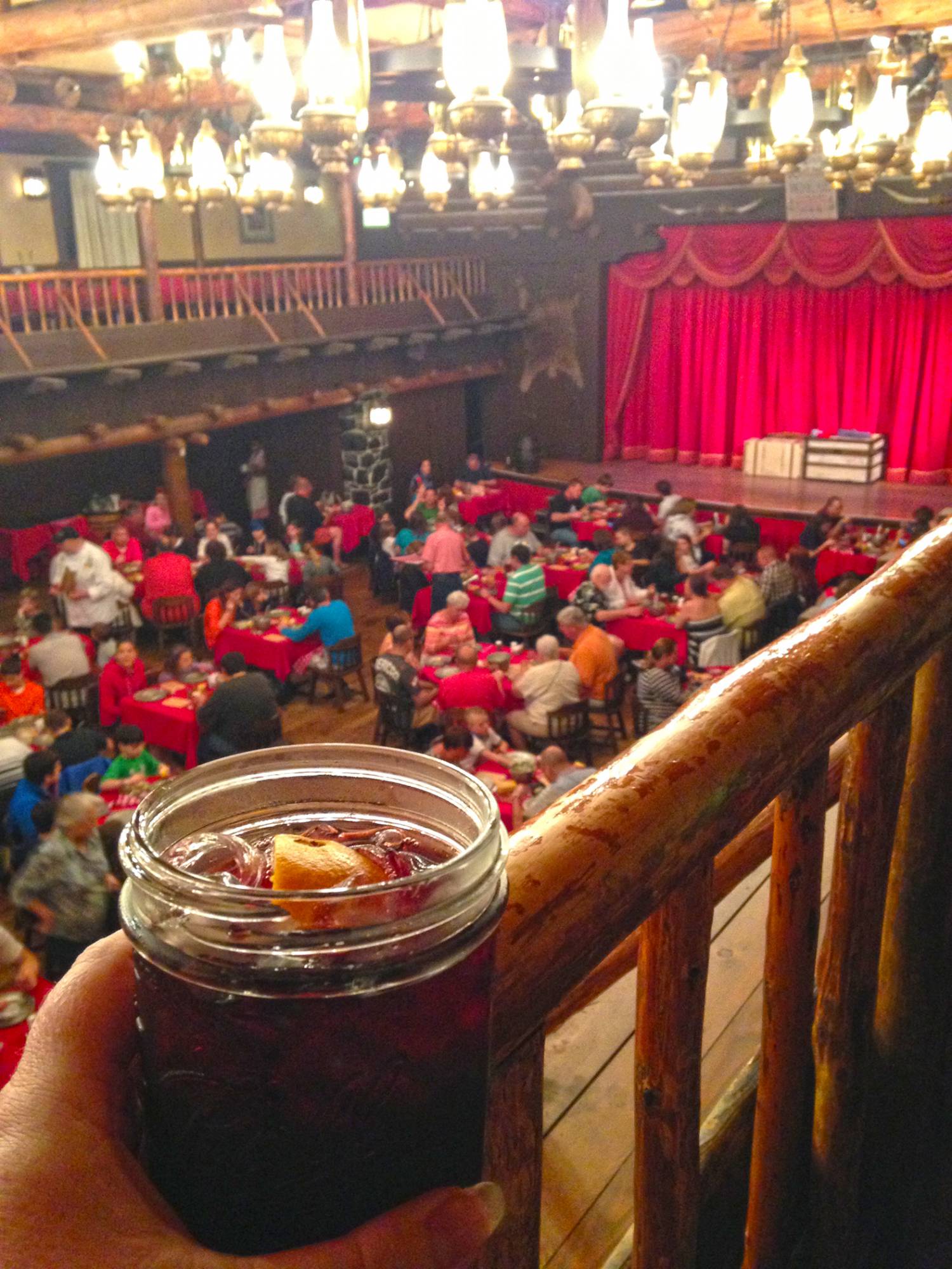 Sangria at the Hoop Dee Doo