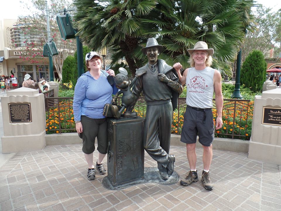 Me Bob and Walter Elias Disney