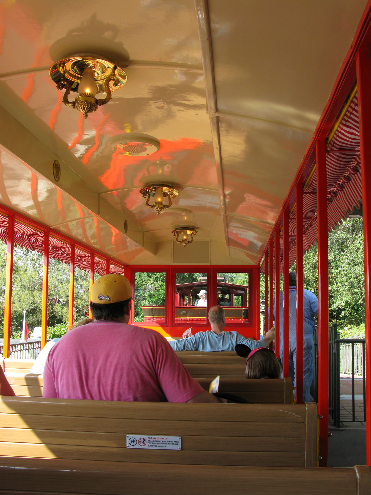 Train interior