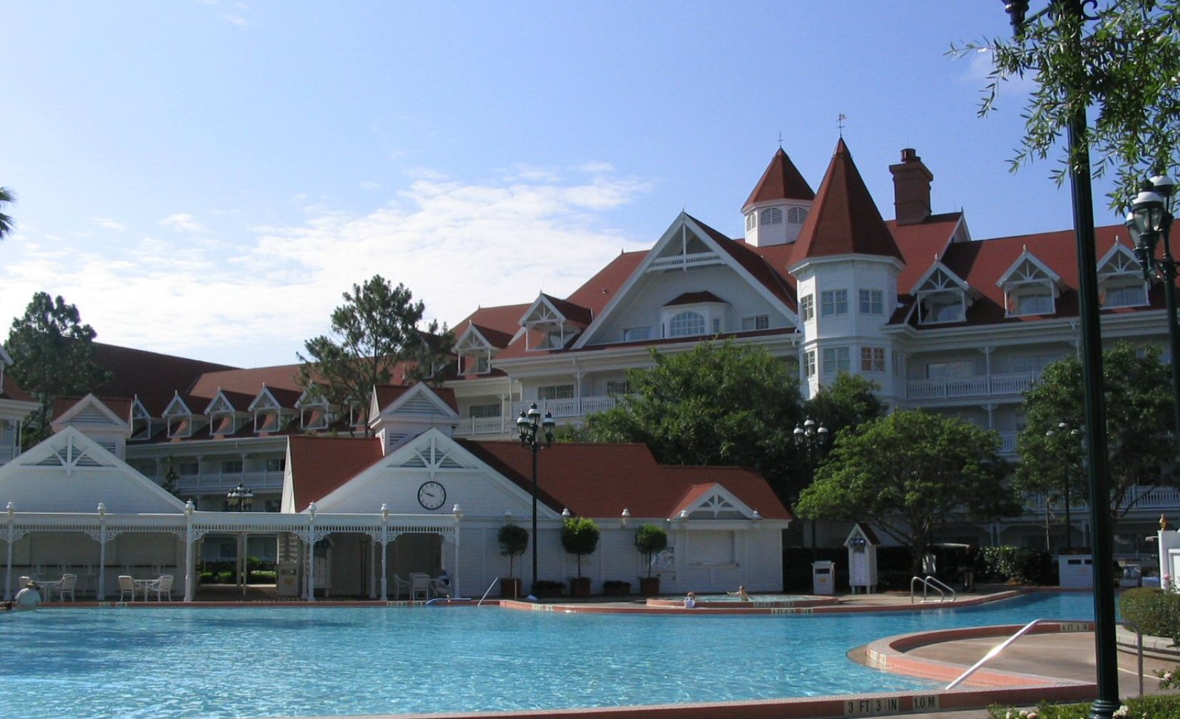 Grand Floridian - quiet pool