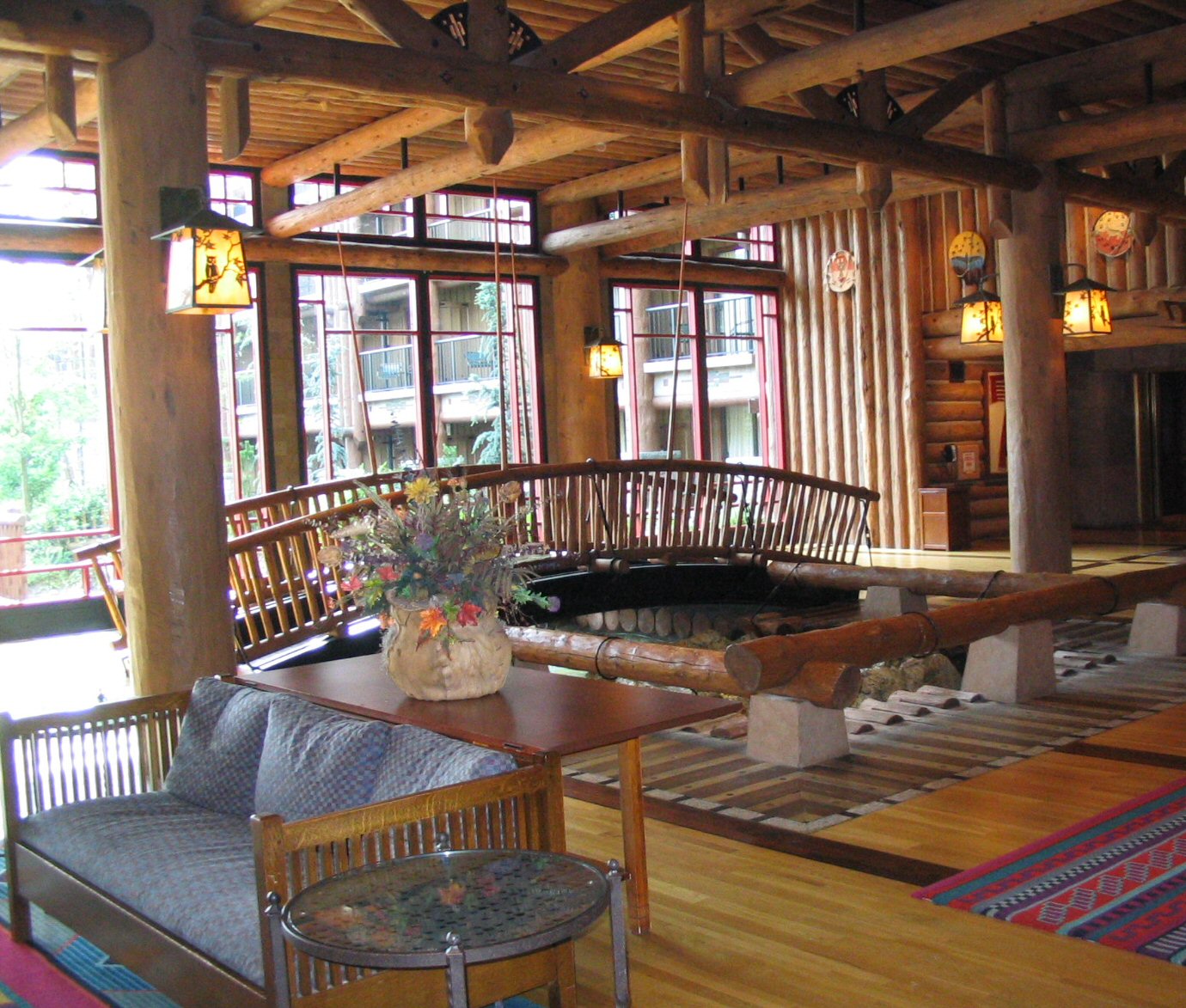 Wilderness Lodge - Lobby