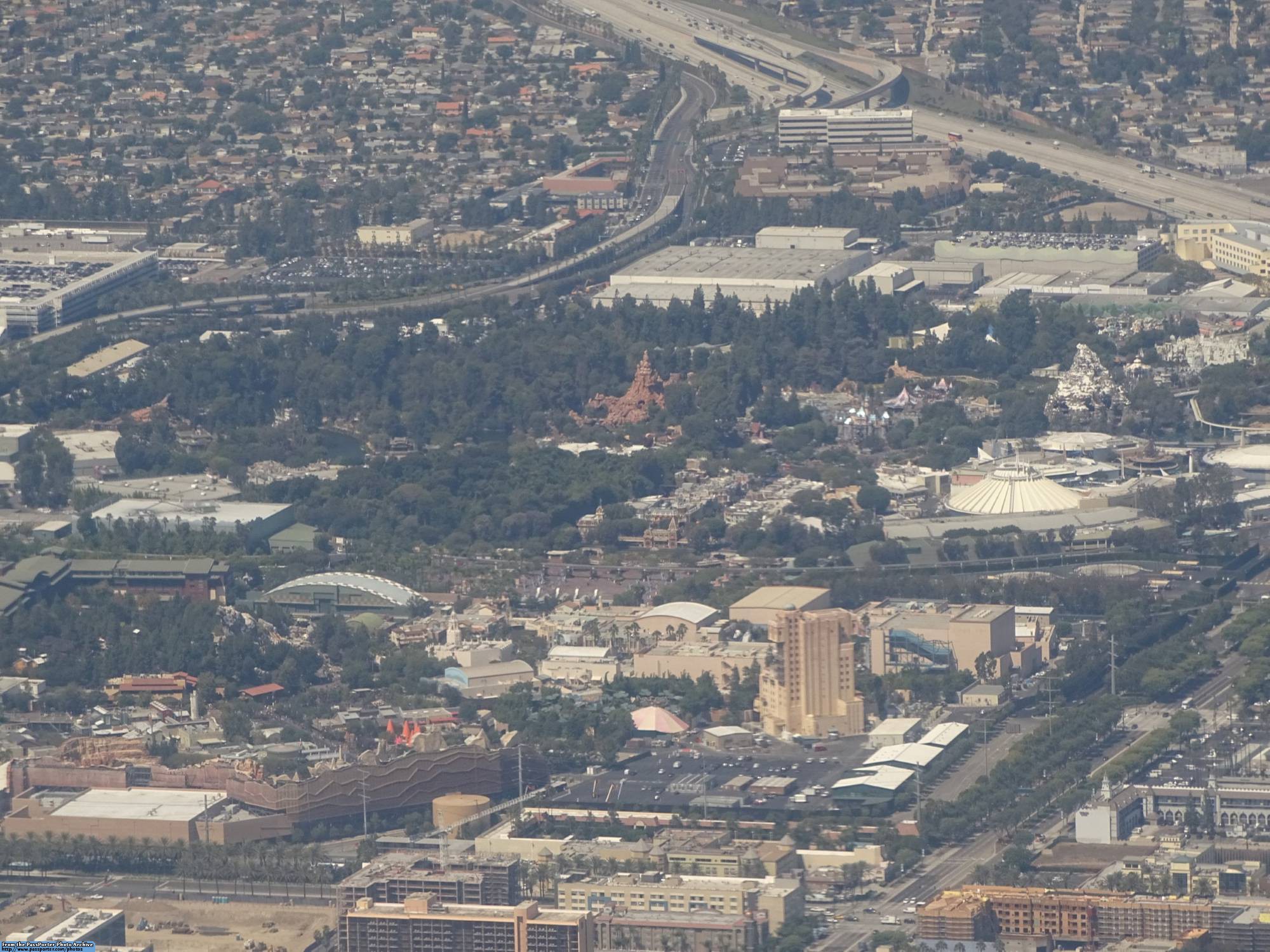 Disneyland - from the air