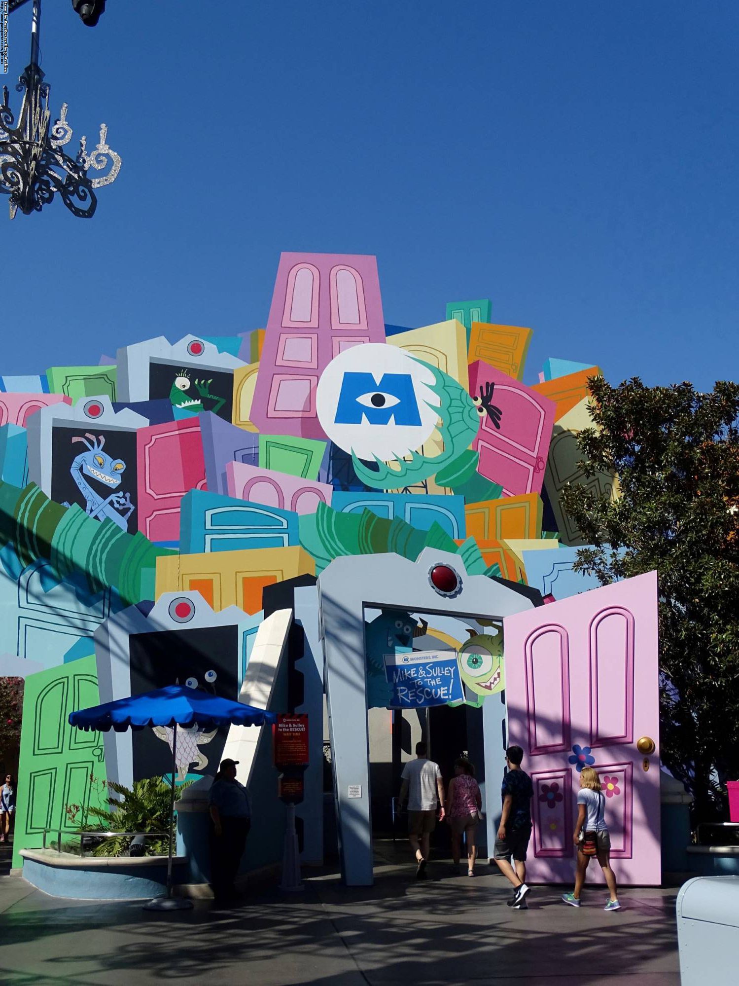 California Adventure - Monsters Inc. Mike and Sully to the Rescue