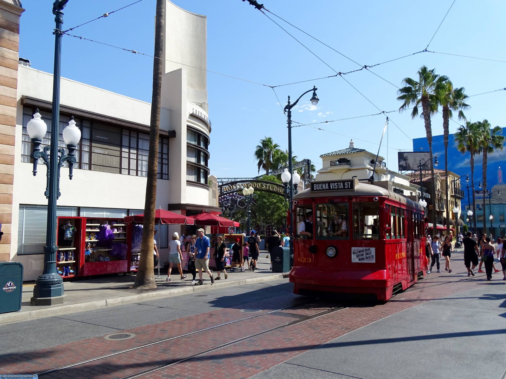 California Adventure - Red Car Trolley