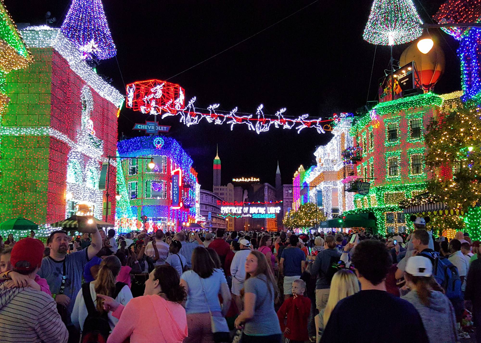 Hollywood Studios Osborne Lights--Street View