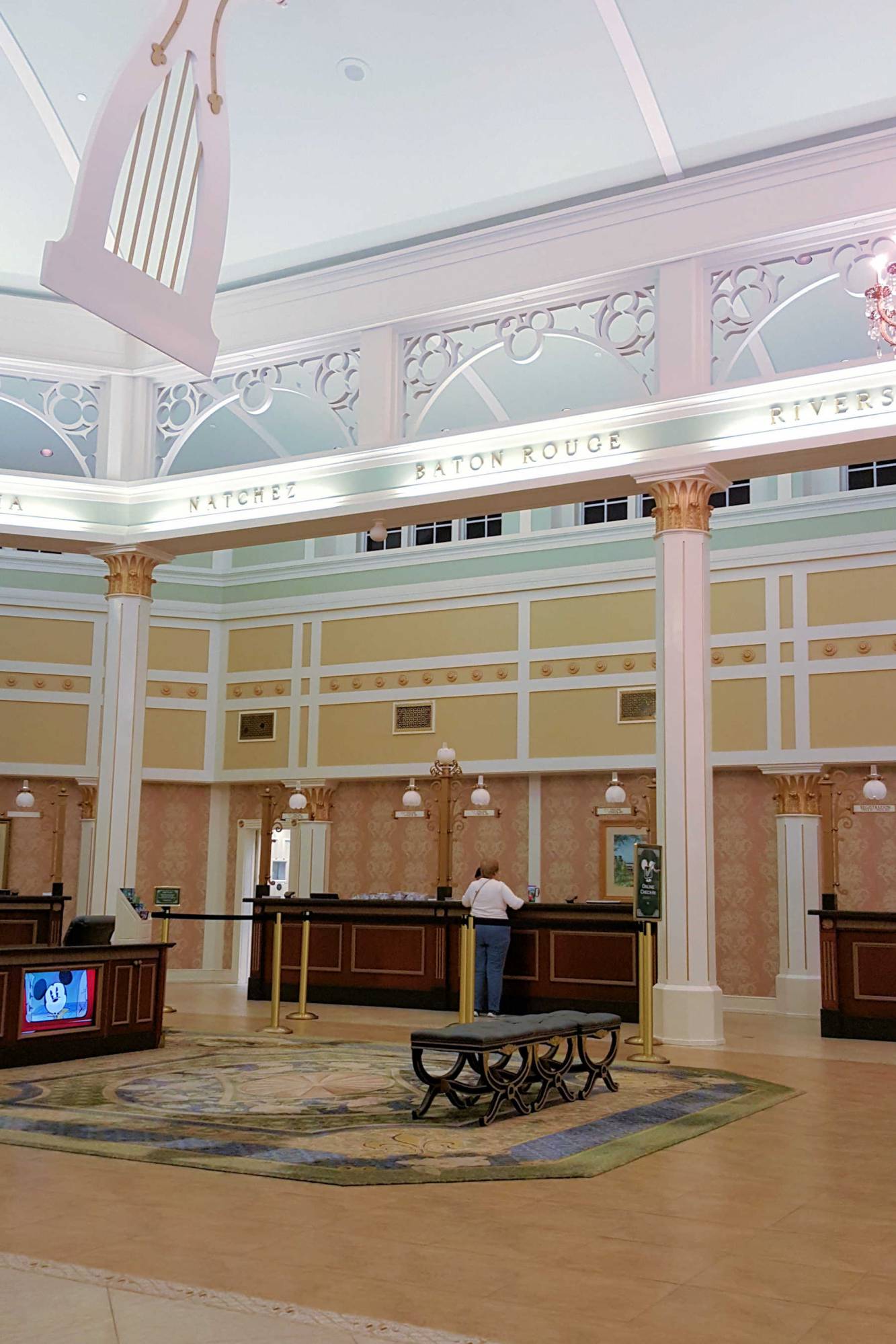 Port Orleans Riverside lobby