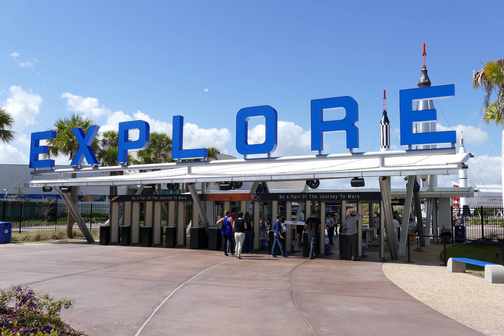 Kennedy Space Center Entrance