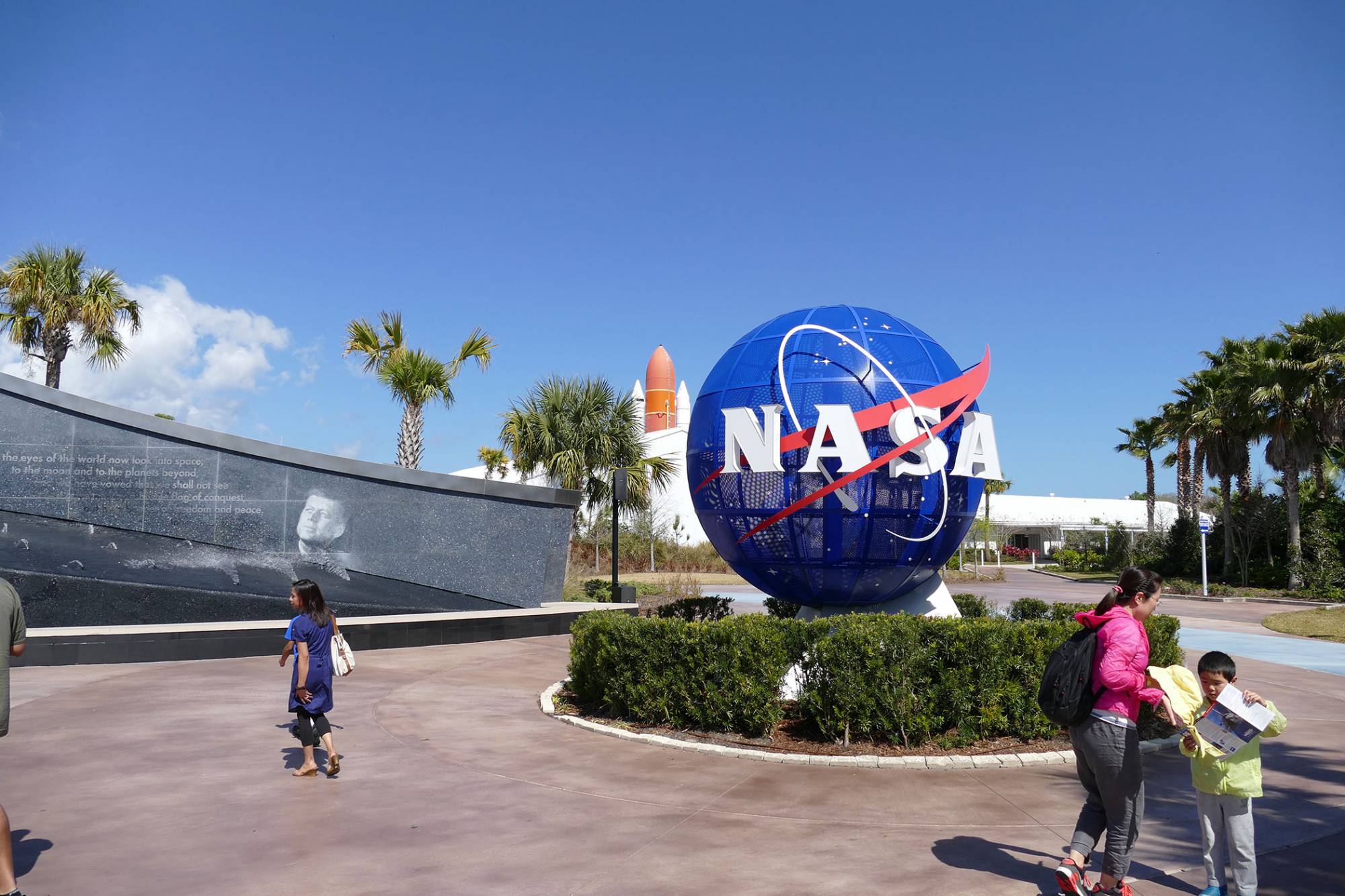 Kennedy Space Center Entrance