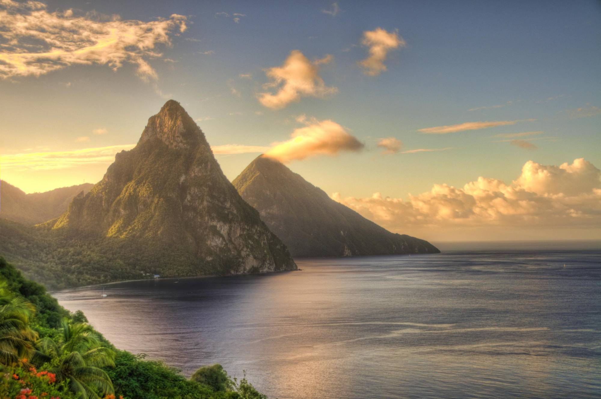 Pitons in St. Lucia