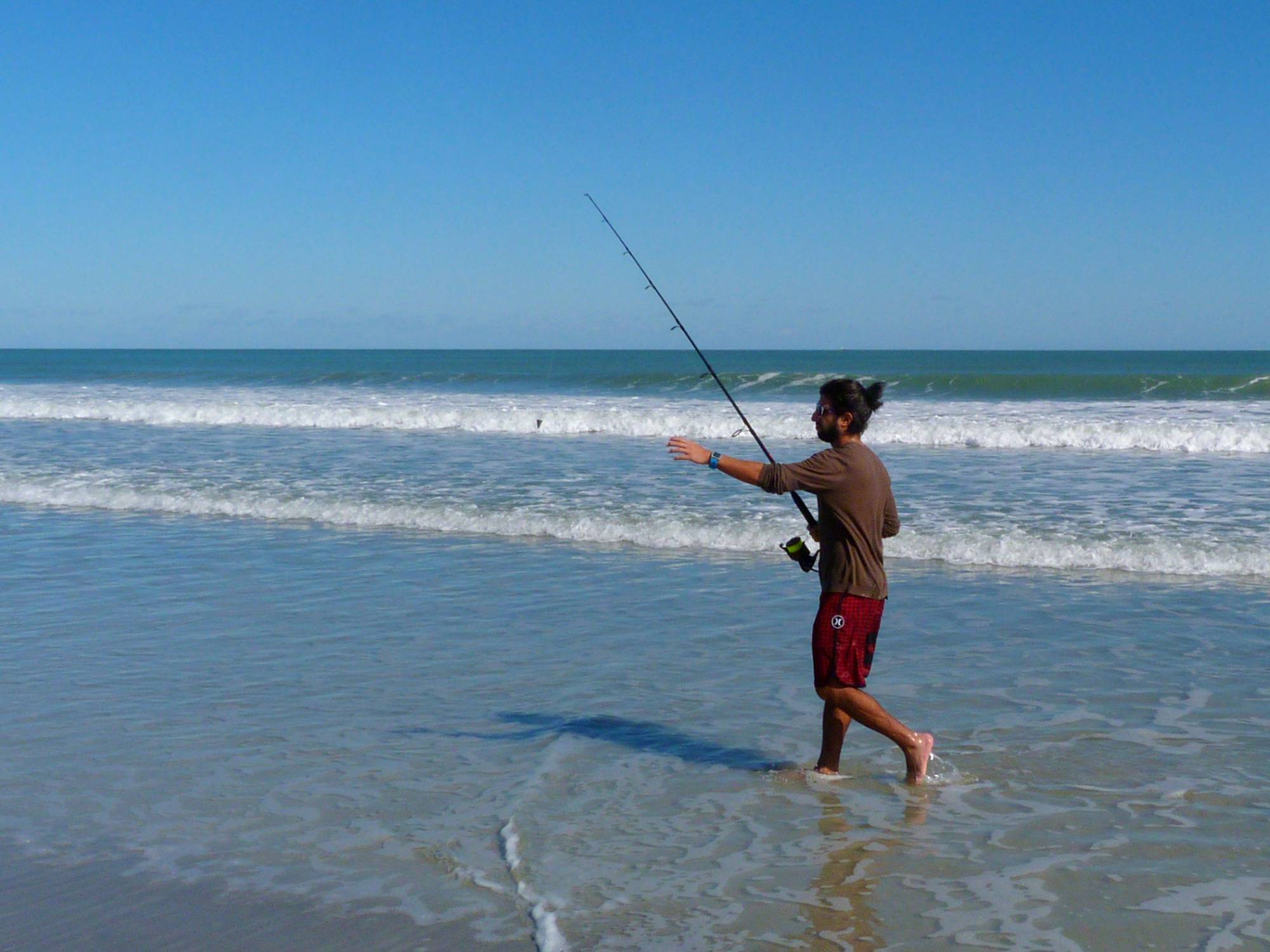 Fishing on Cocoa Beach