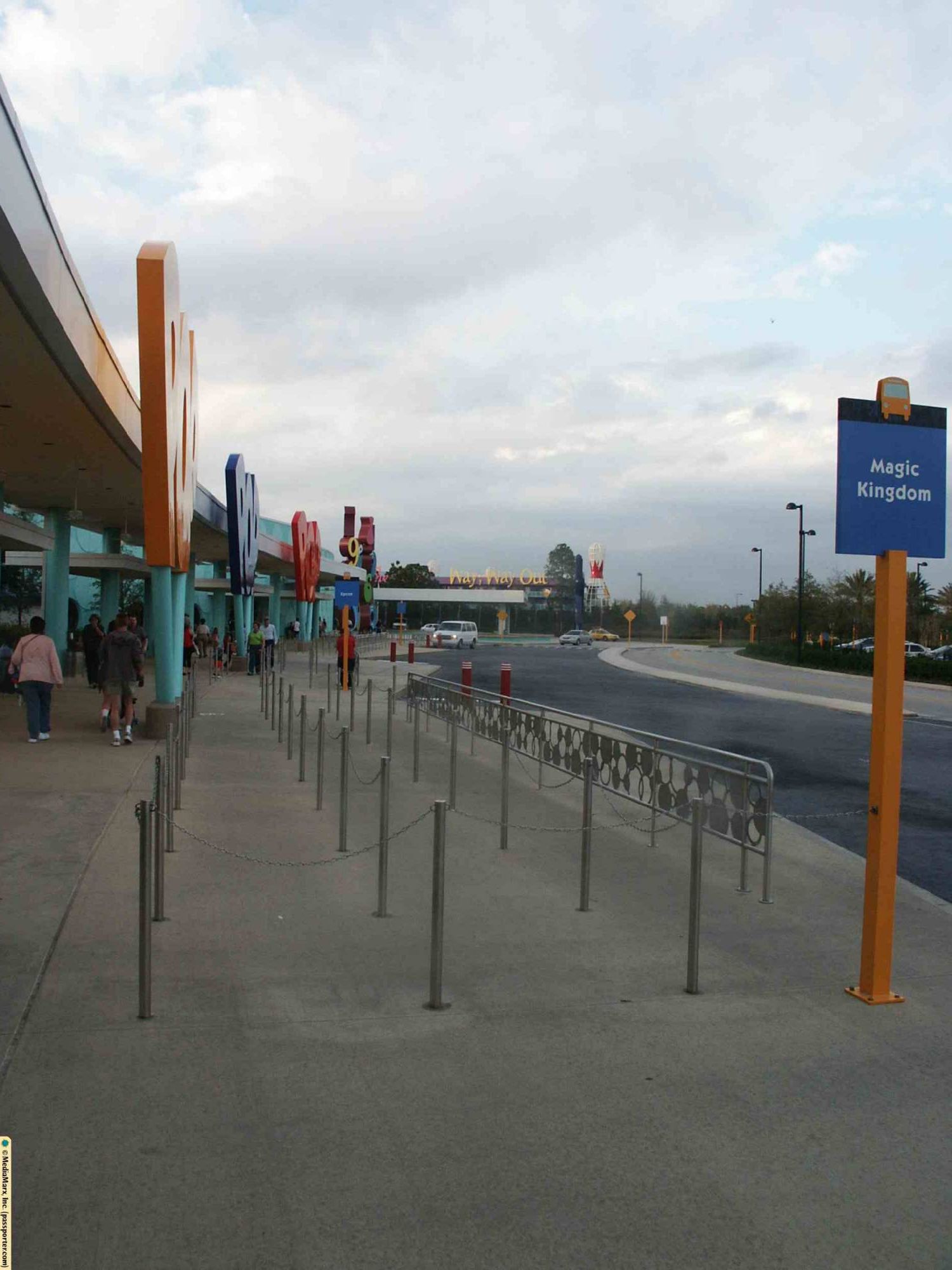 Pop Century - Bus Stops