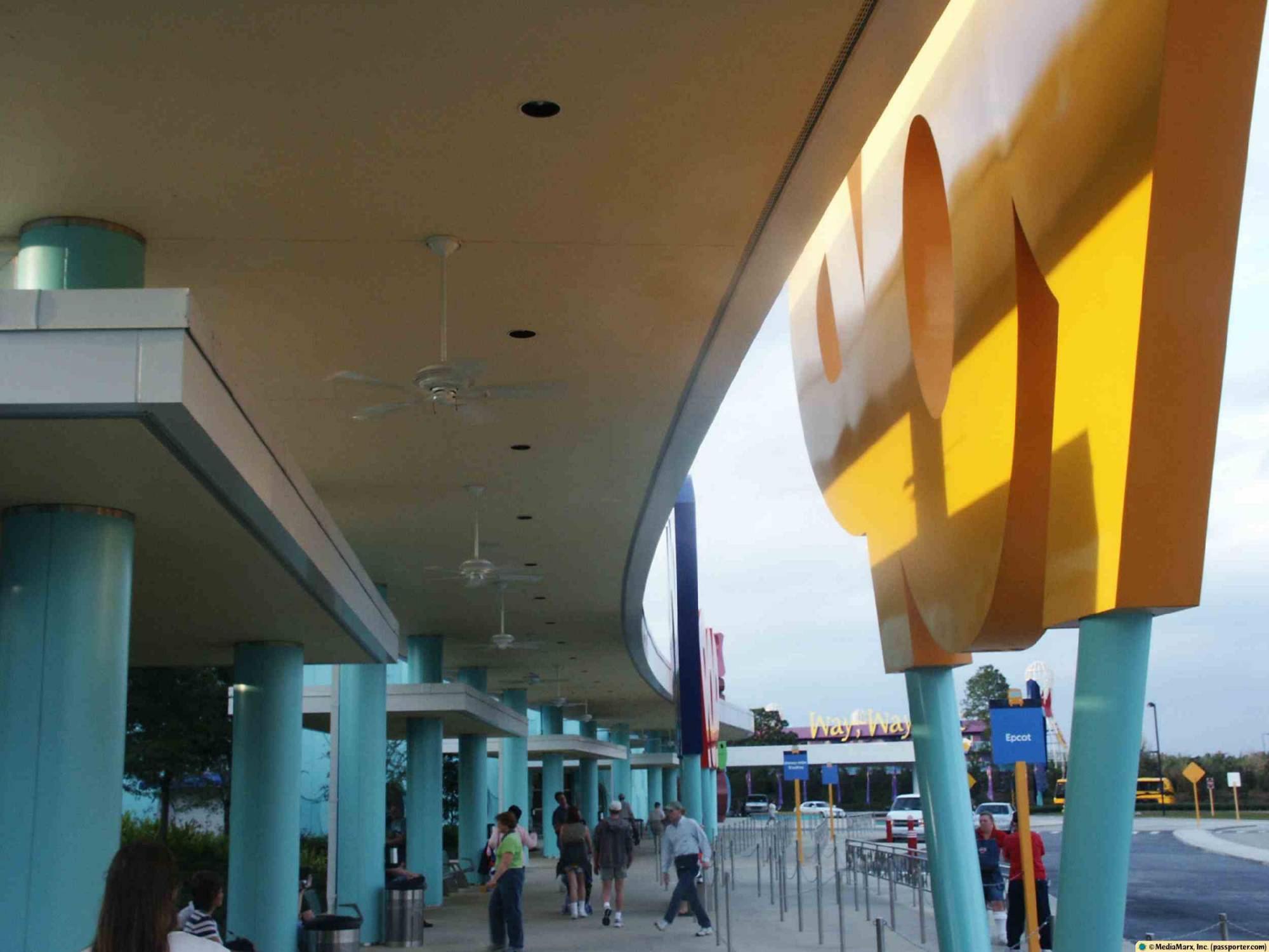 Pop Century - Bus Waiting Area