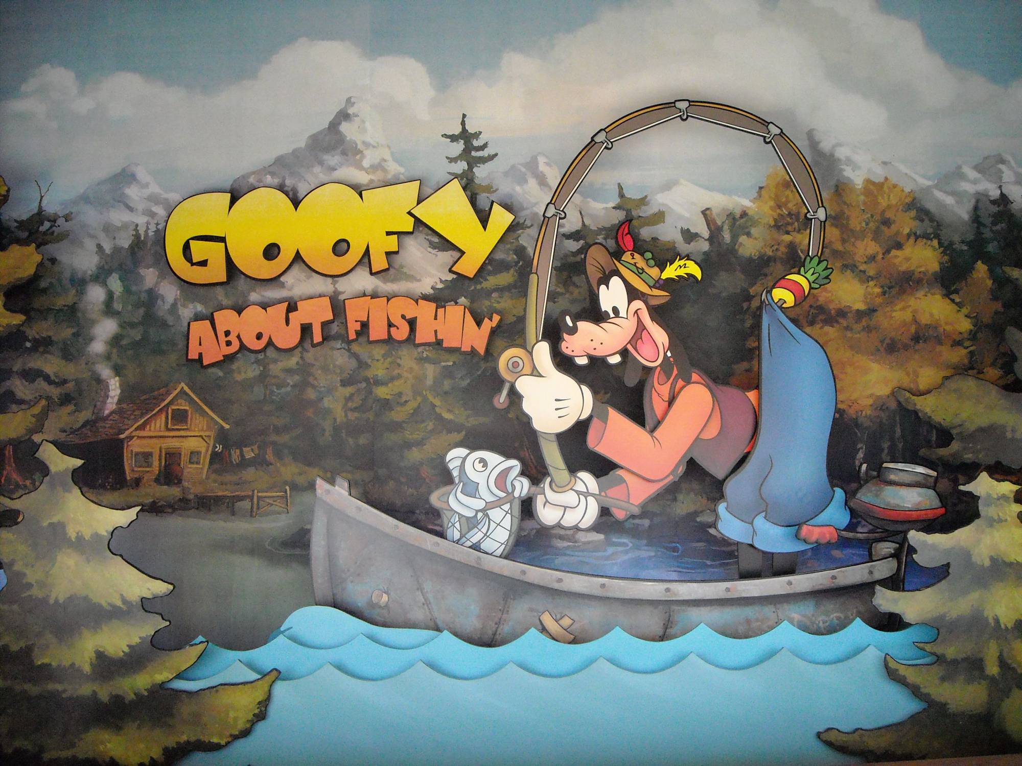 Goofy About Fishin