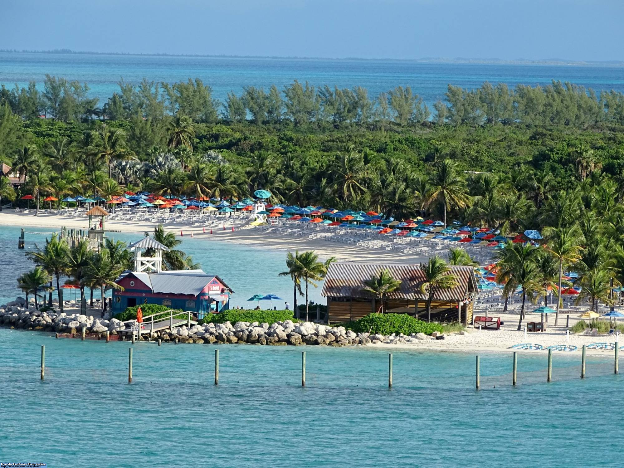 Castaway Cay from the shop