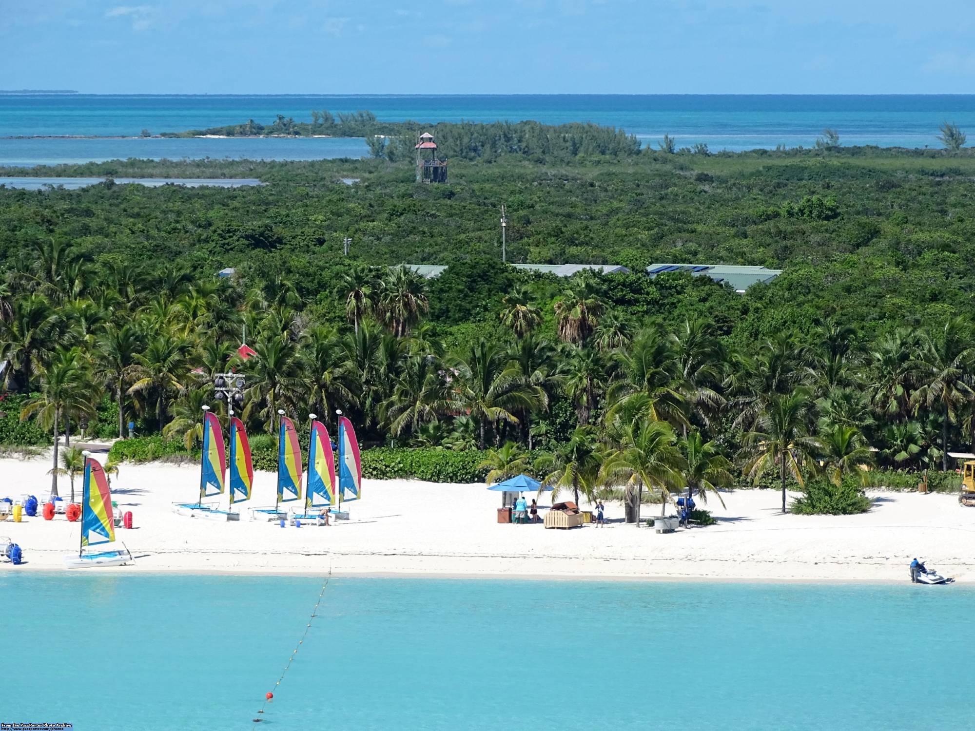 Castaway Cay from the shop