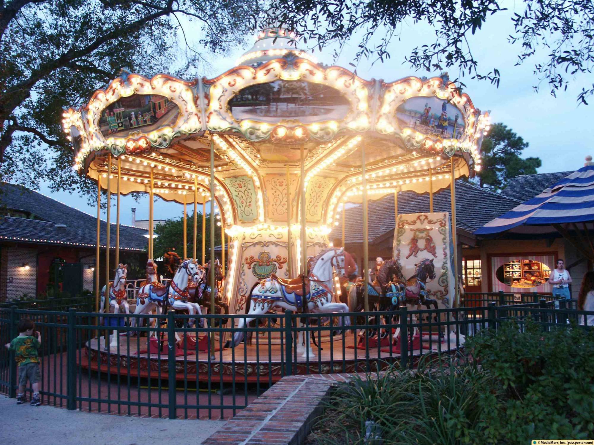 Downtown Disney Marketplace - Merry Go Round