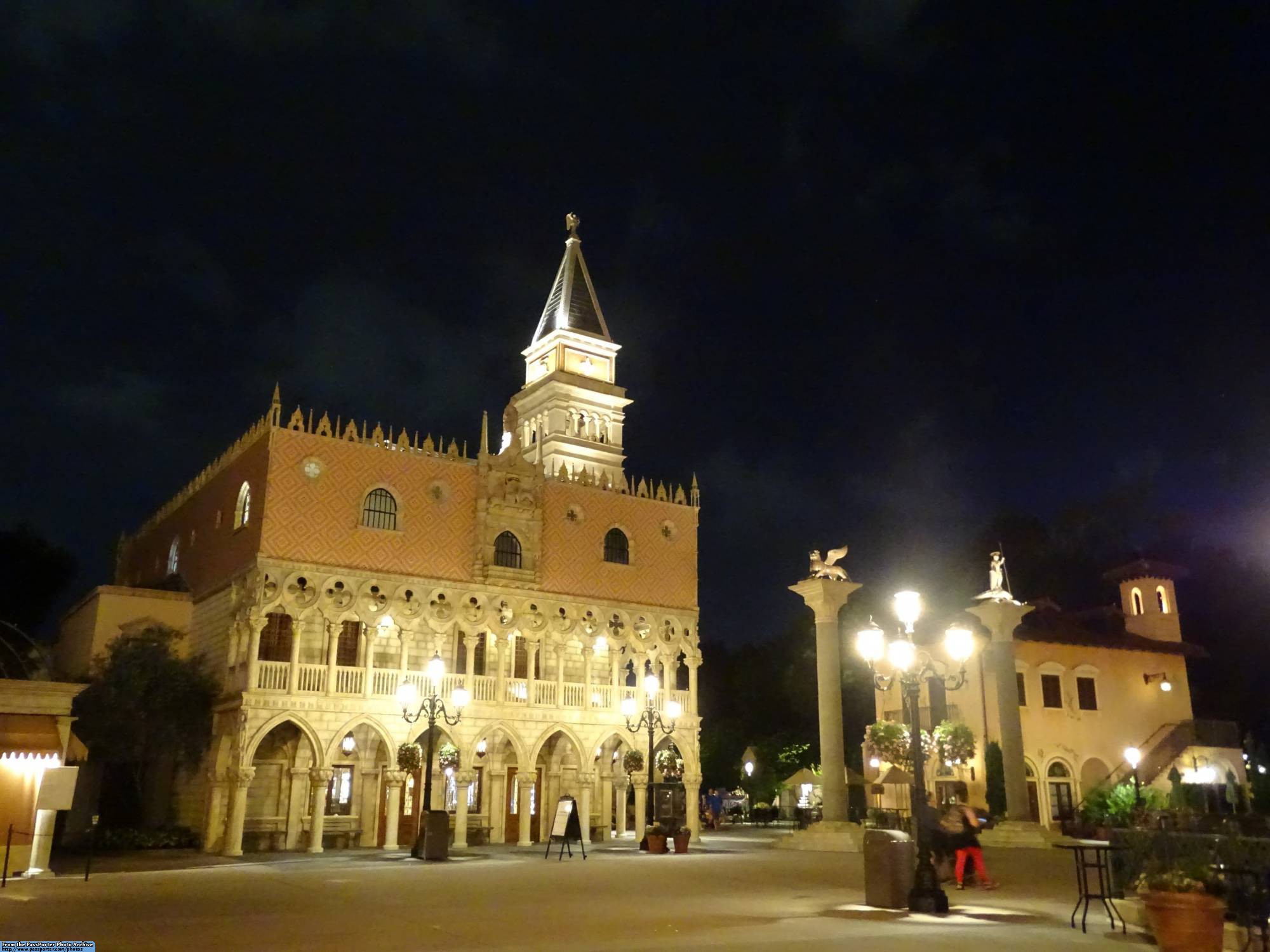 Italy at night