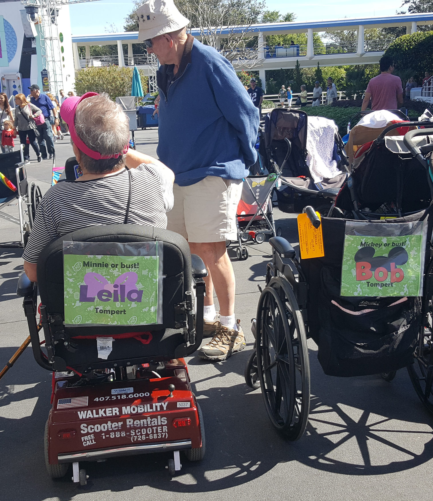 Walt Disney World with wheelchair &amp; scooter