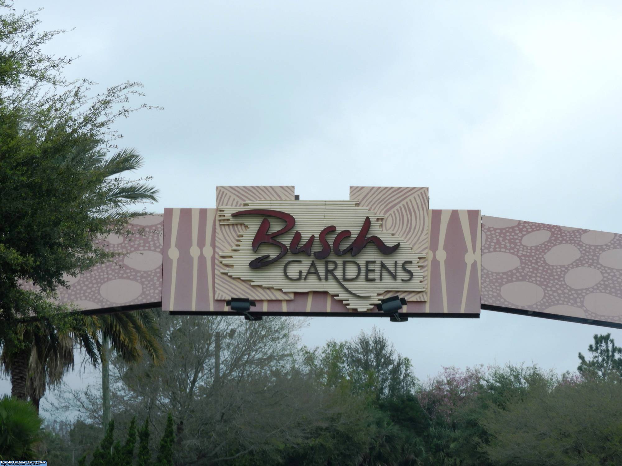 Busch Gardens - parking lot