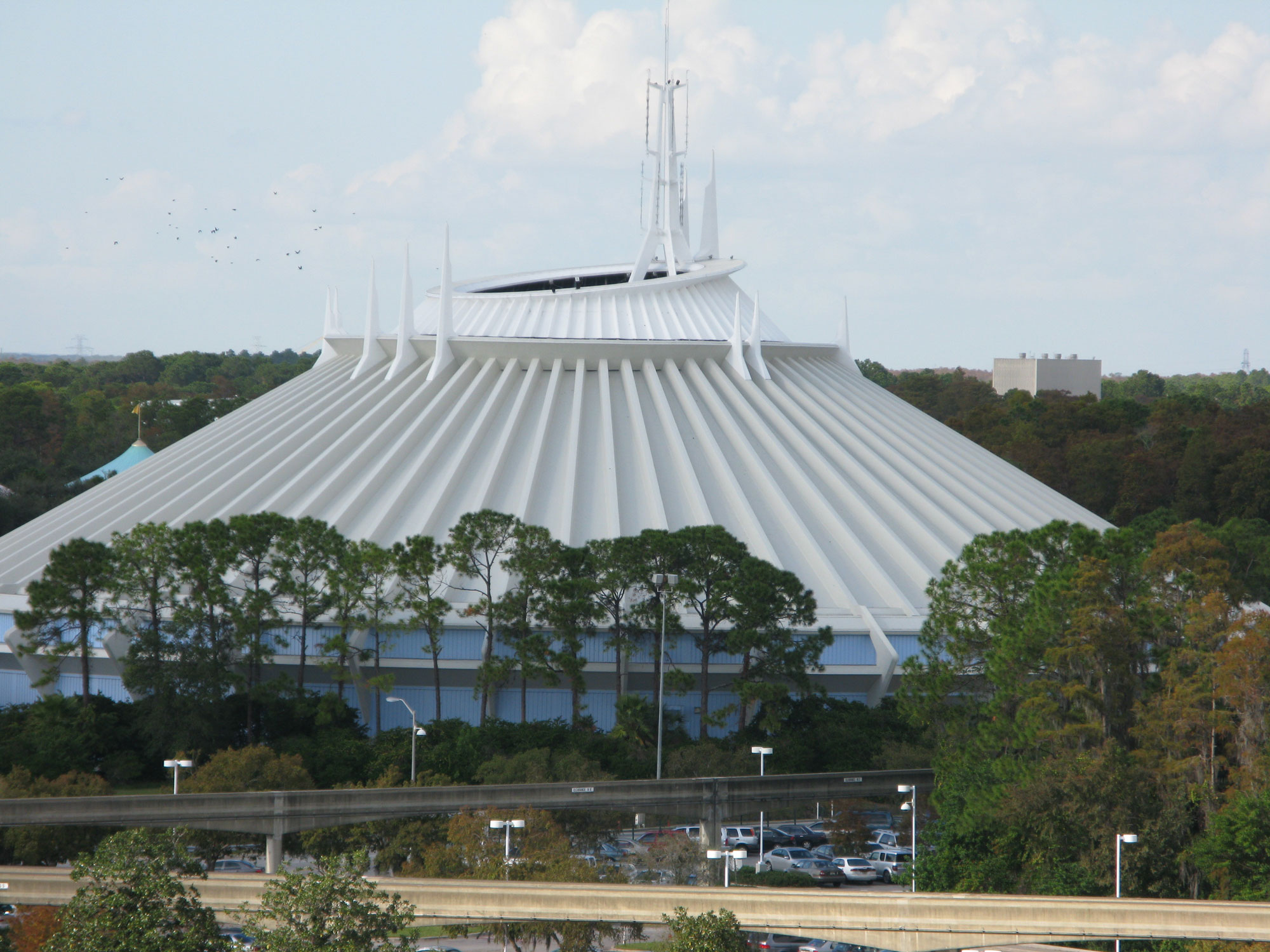 Space Mountain from Contemporary