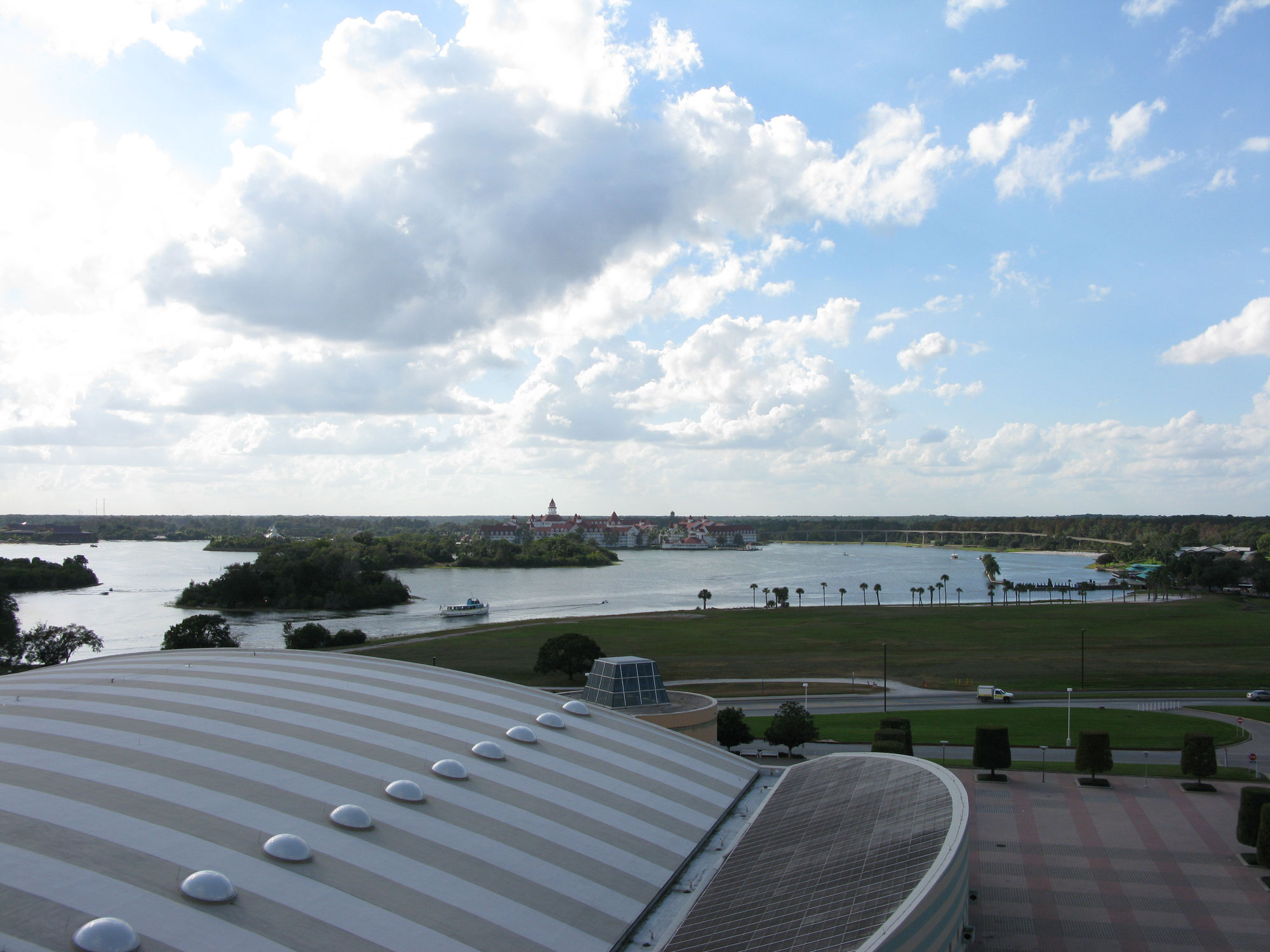 Grand Floridian view from Contemporary